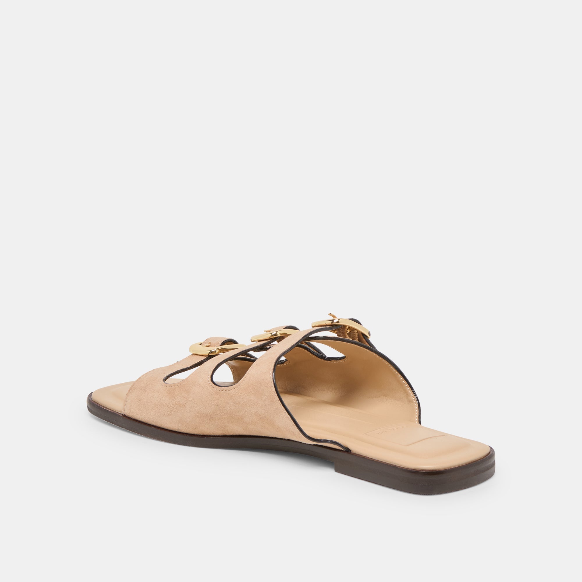 Fin Bamboo Suede Sandals / Dolce Vita