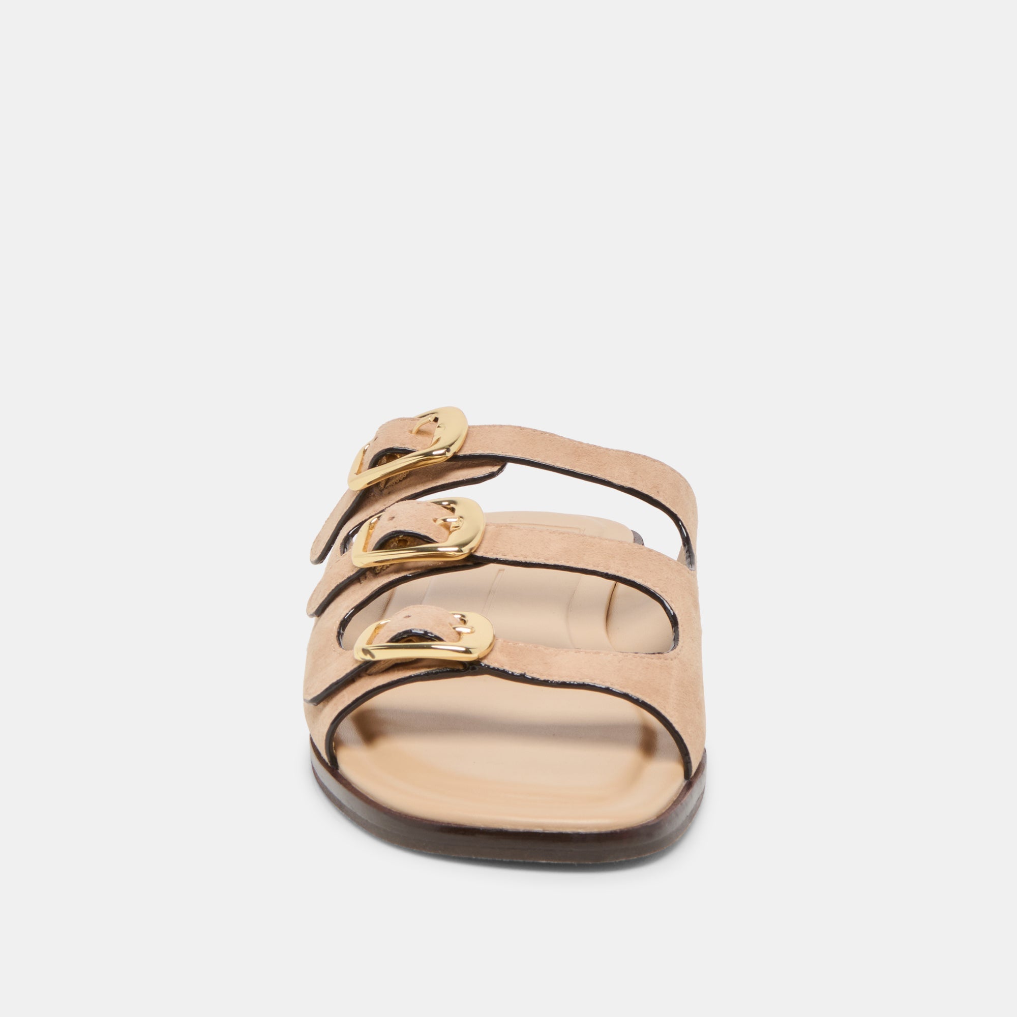 Fin Bamboo Suede Sandals / Dolce Vita