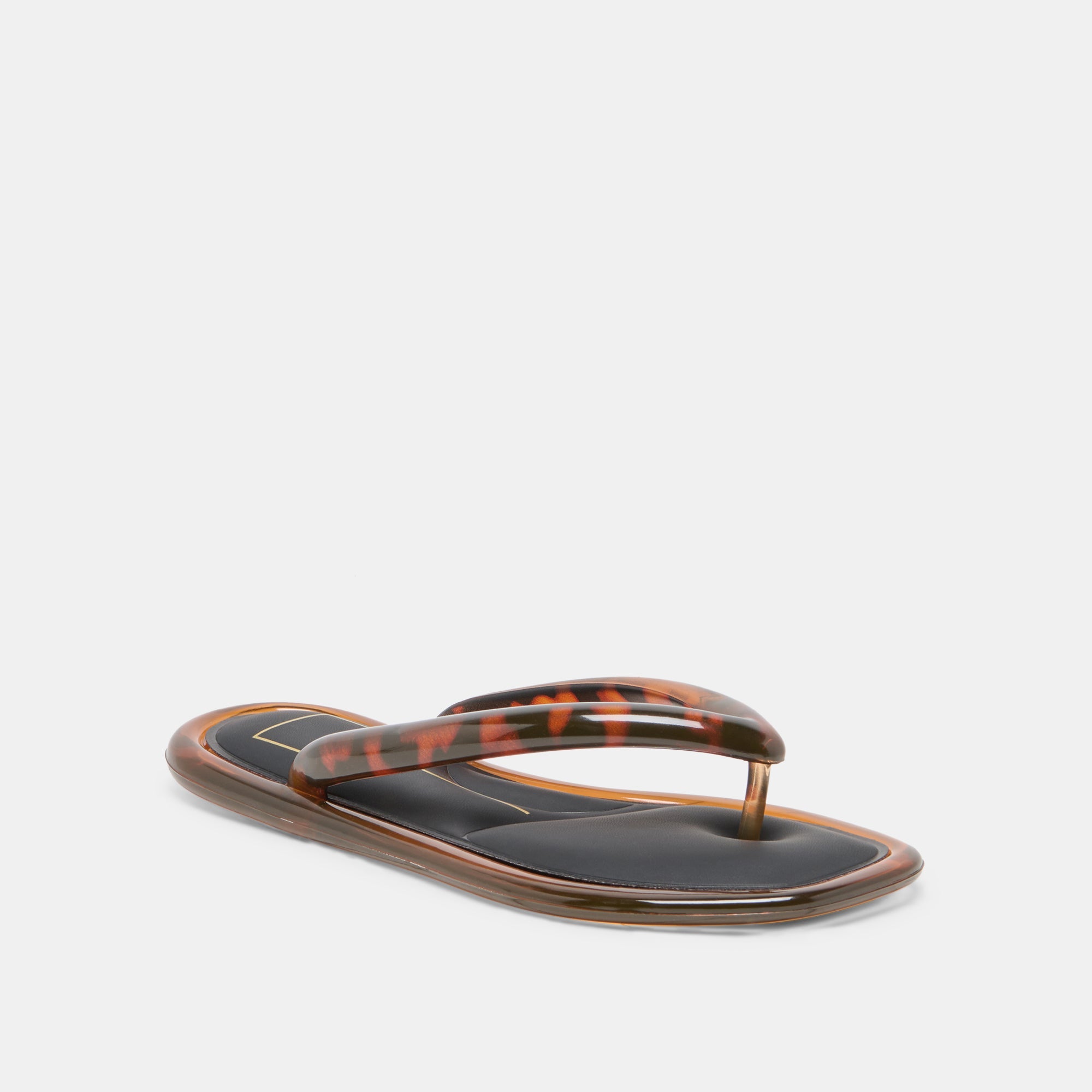 JOZEY Tortoise Jelly Flip-Flop Sandals / Dolce Vita