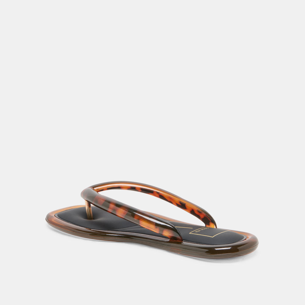 JOZEY Tortoise Jelly Flip-Flop Sandals / Dolce Vita