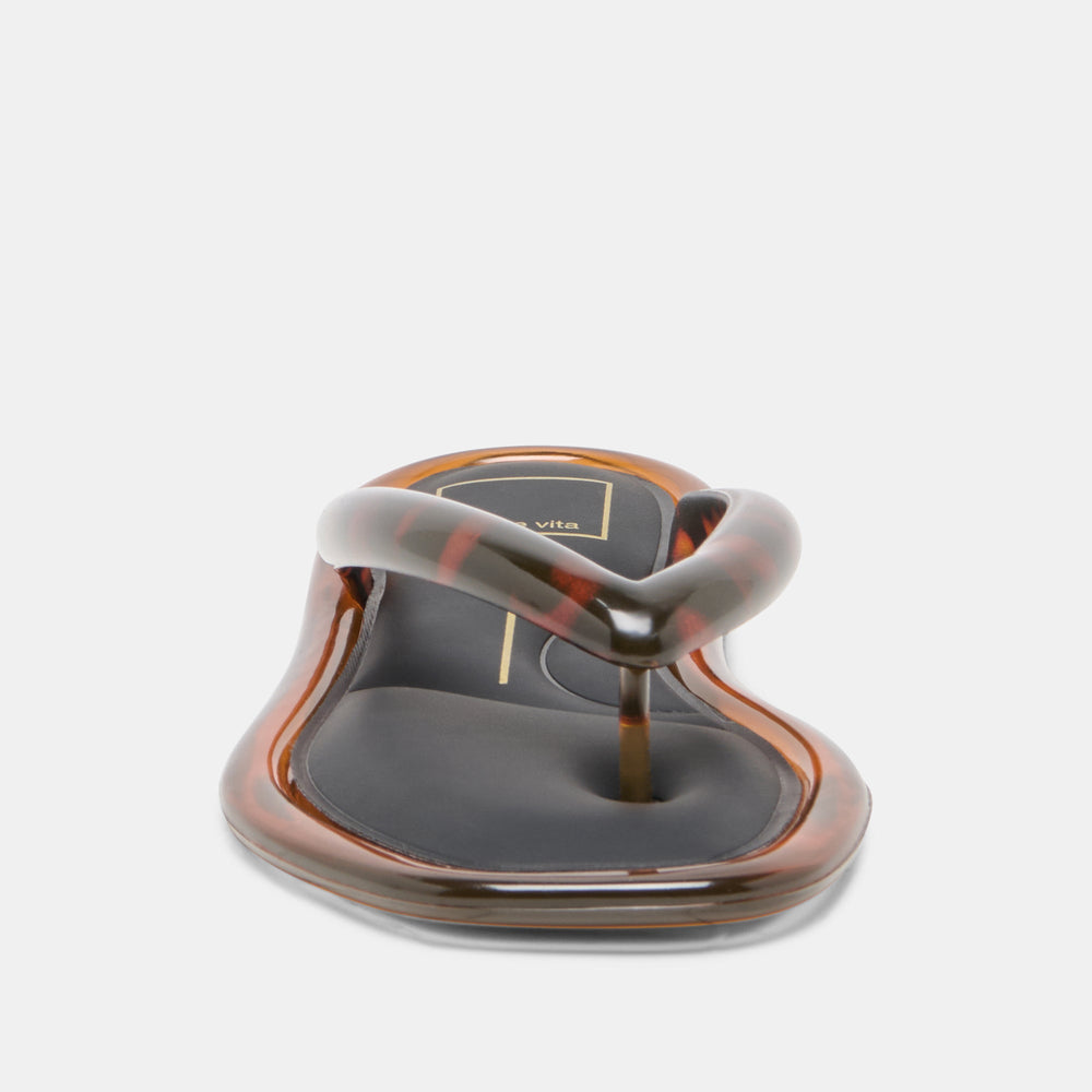 JOZEY Tortoise Jelly Flip-Flop Sandals / Dolce Vita