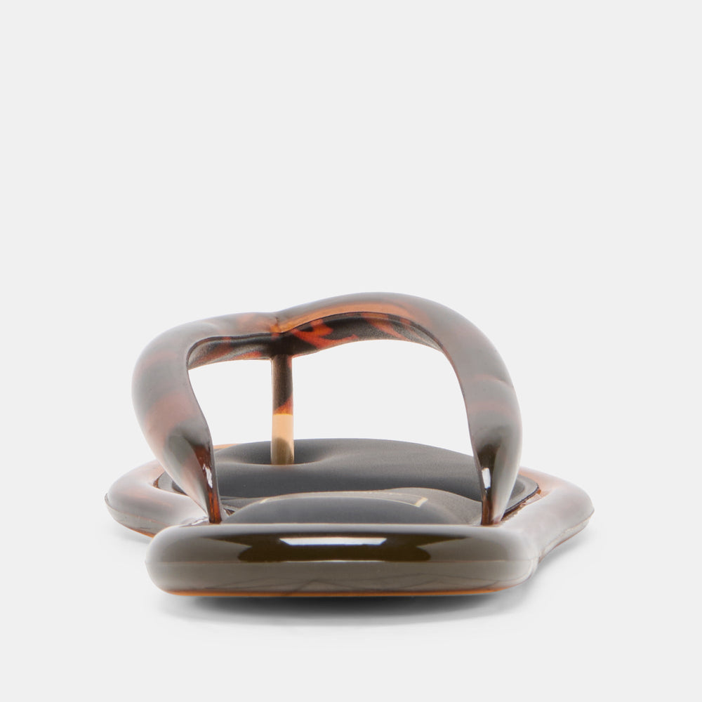 JOZEY Tortoise Jelly Flip-Flop Sandals / Dolce Vita