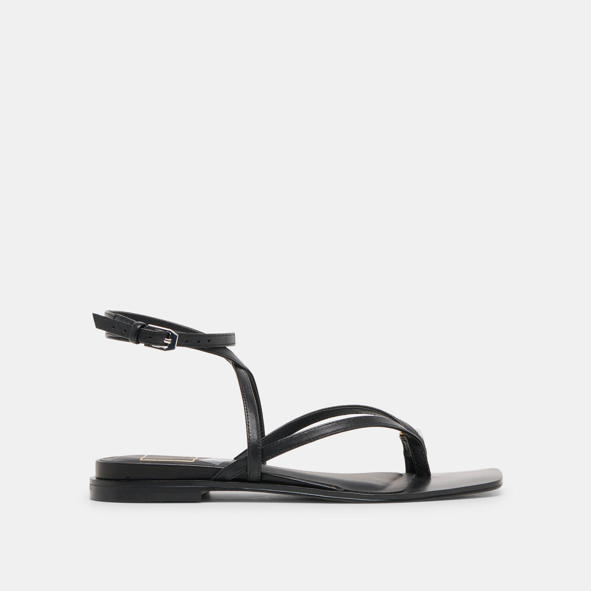Tyrice Black Leather Sandals / Dolce Vita