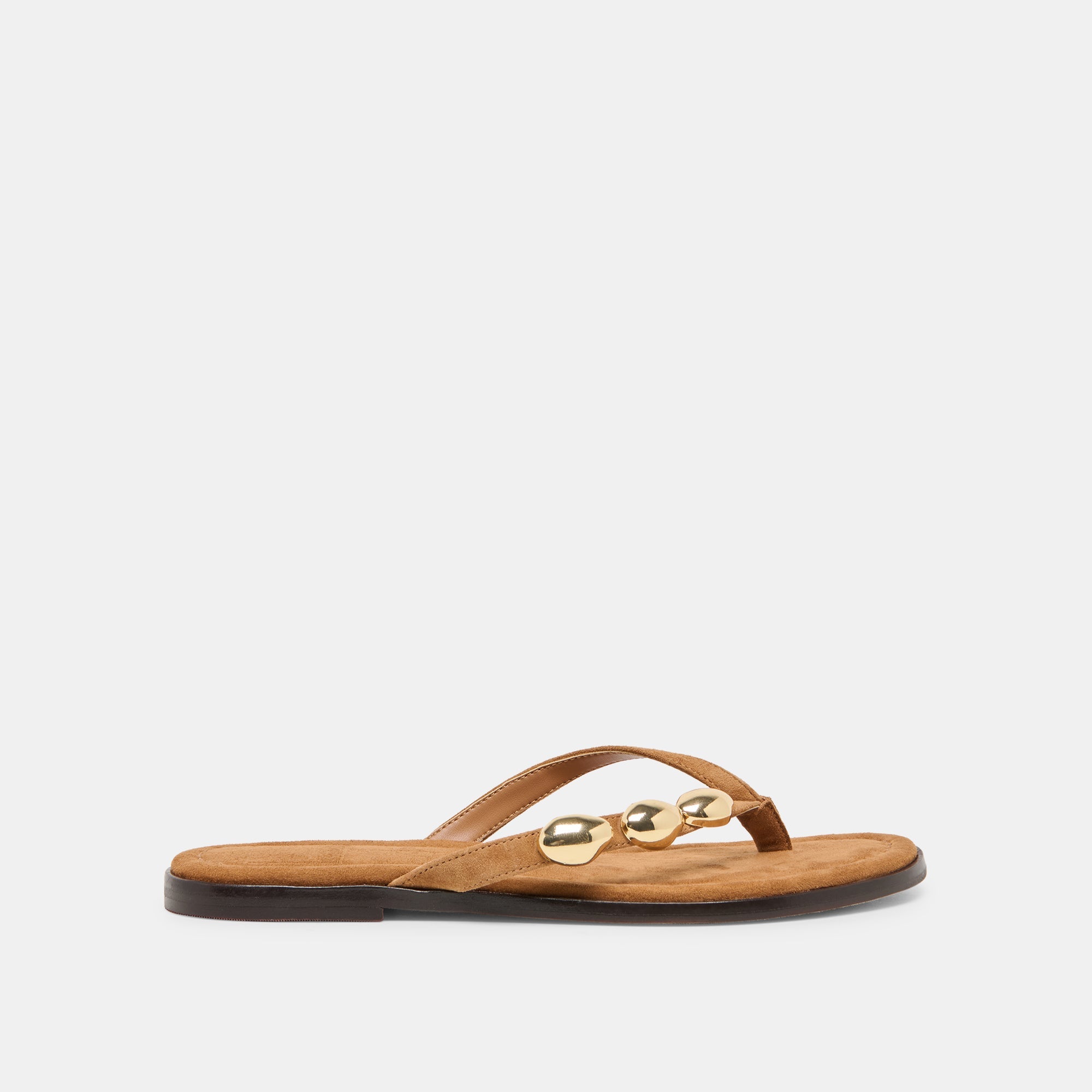 Juny Teak Suede Sandals / Dolce Vita
