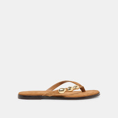 Juny Teak Suede Sandals / Dolce Vita