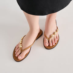 Juny Teak Suede Sandals / Dolce Vita