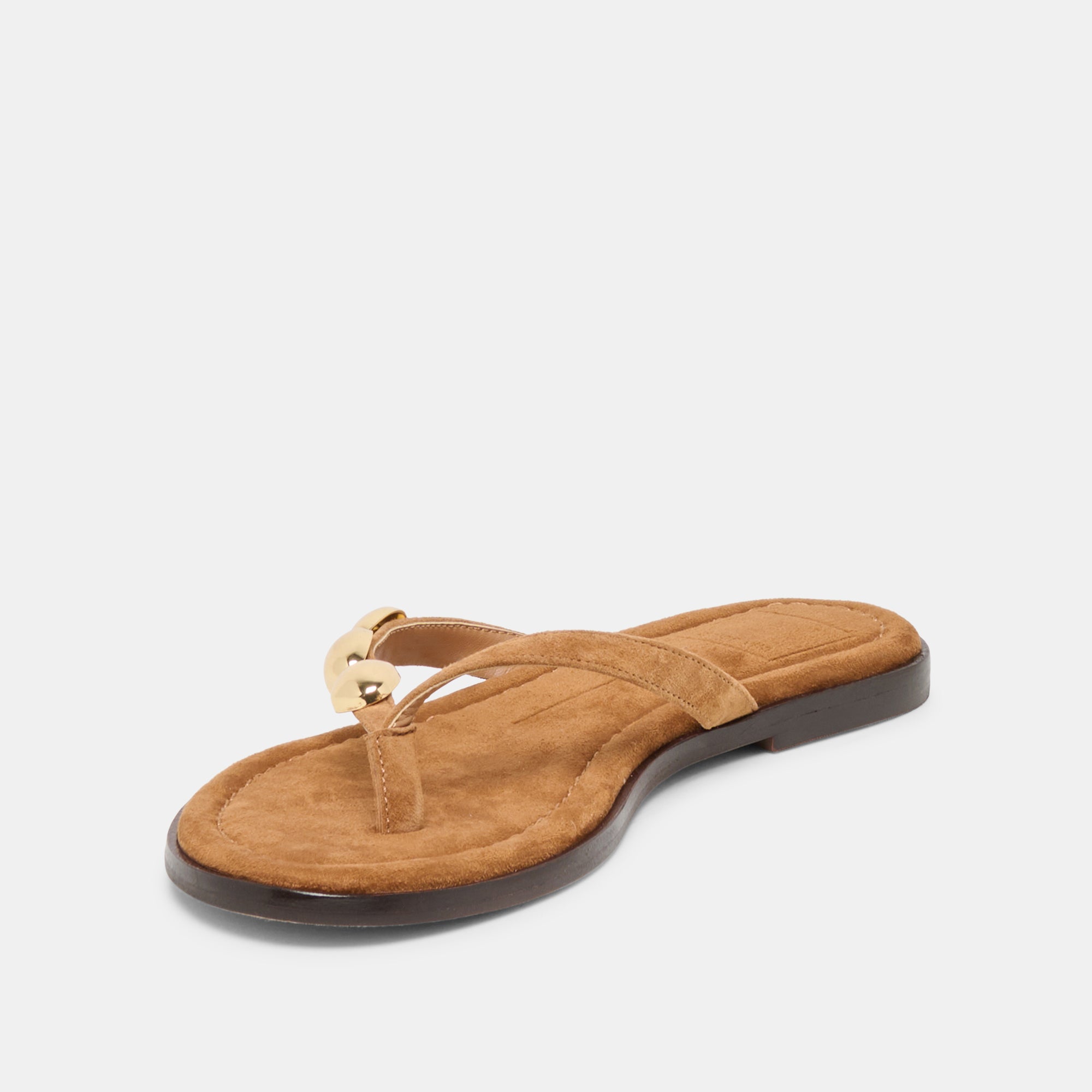 Juny Teak Suede Sandals / Dolce Vita