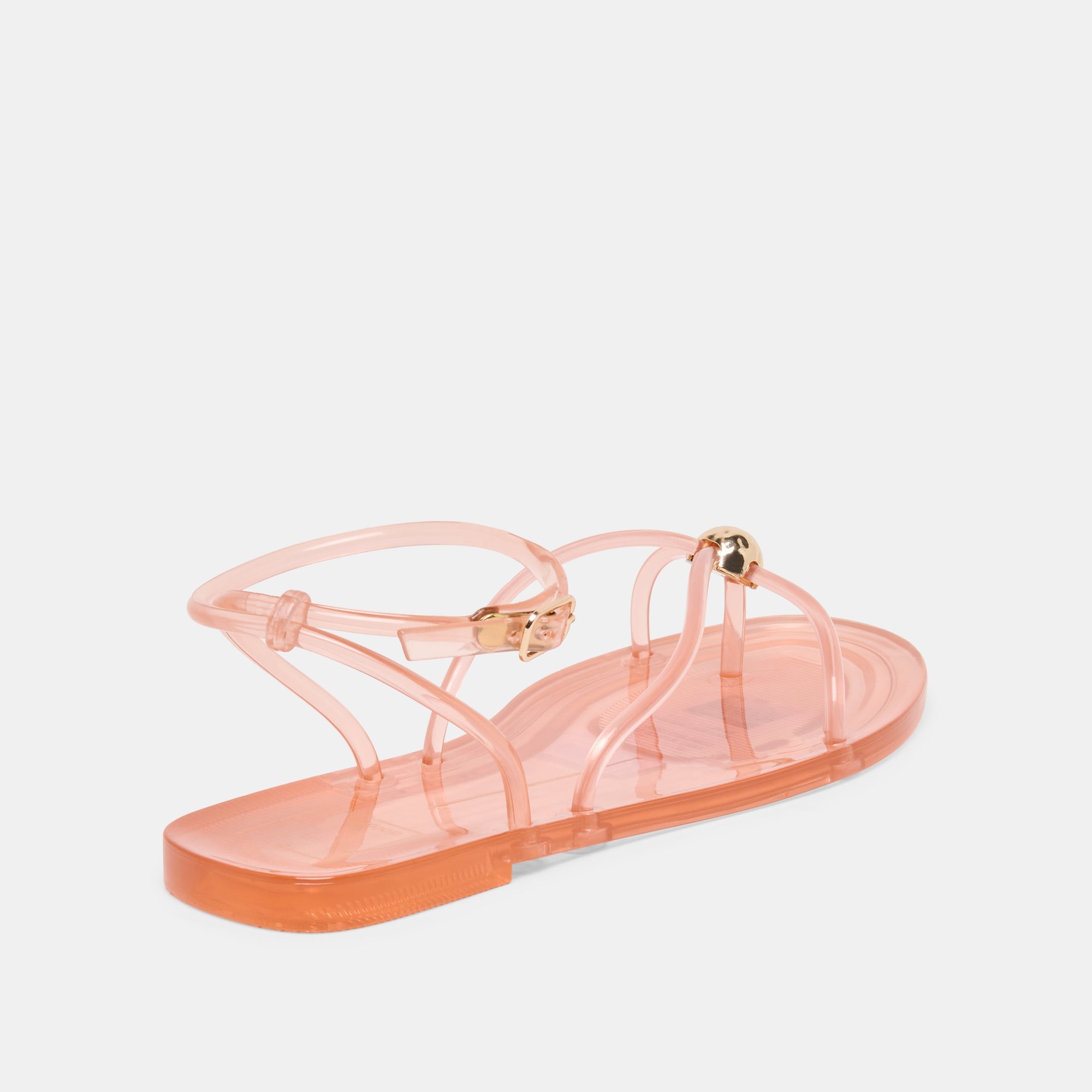 Kenley Vinyl Rose Jelly Sandals / Dolce Vita