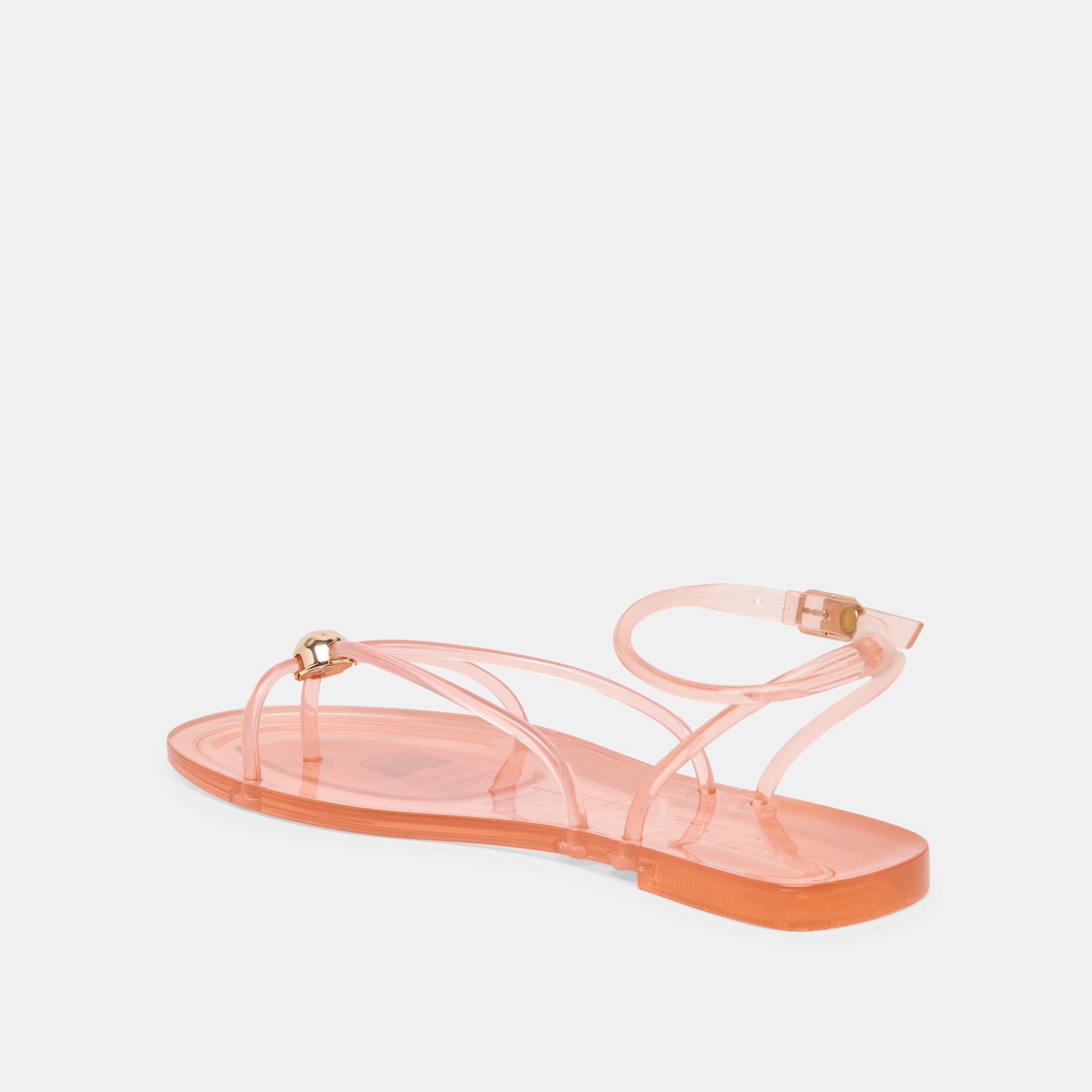 Kenley Vinyl Rose Jelly Sandals / Dolce Vita