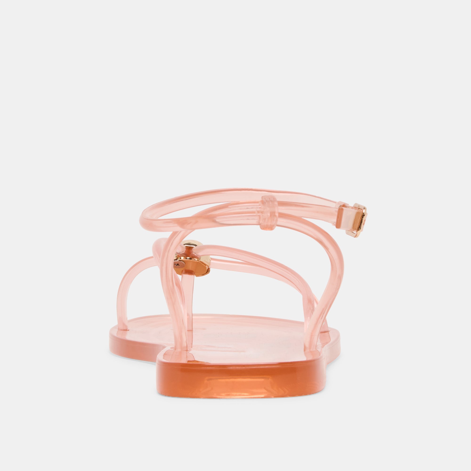Kenley Vinyl Rose Jelly Sandals / Dolce Vita