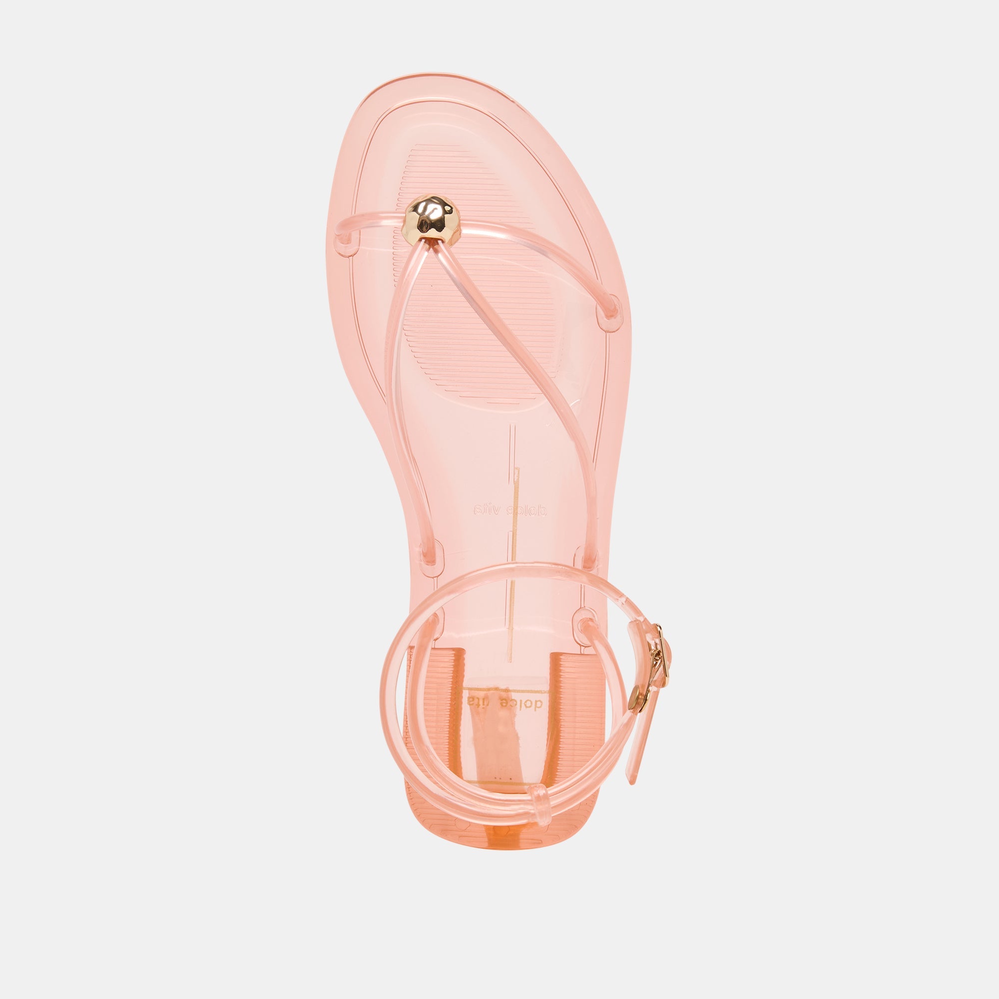 Kenley Vinyl Rose Jelly Sandals / Dolce Vita