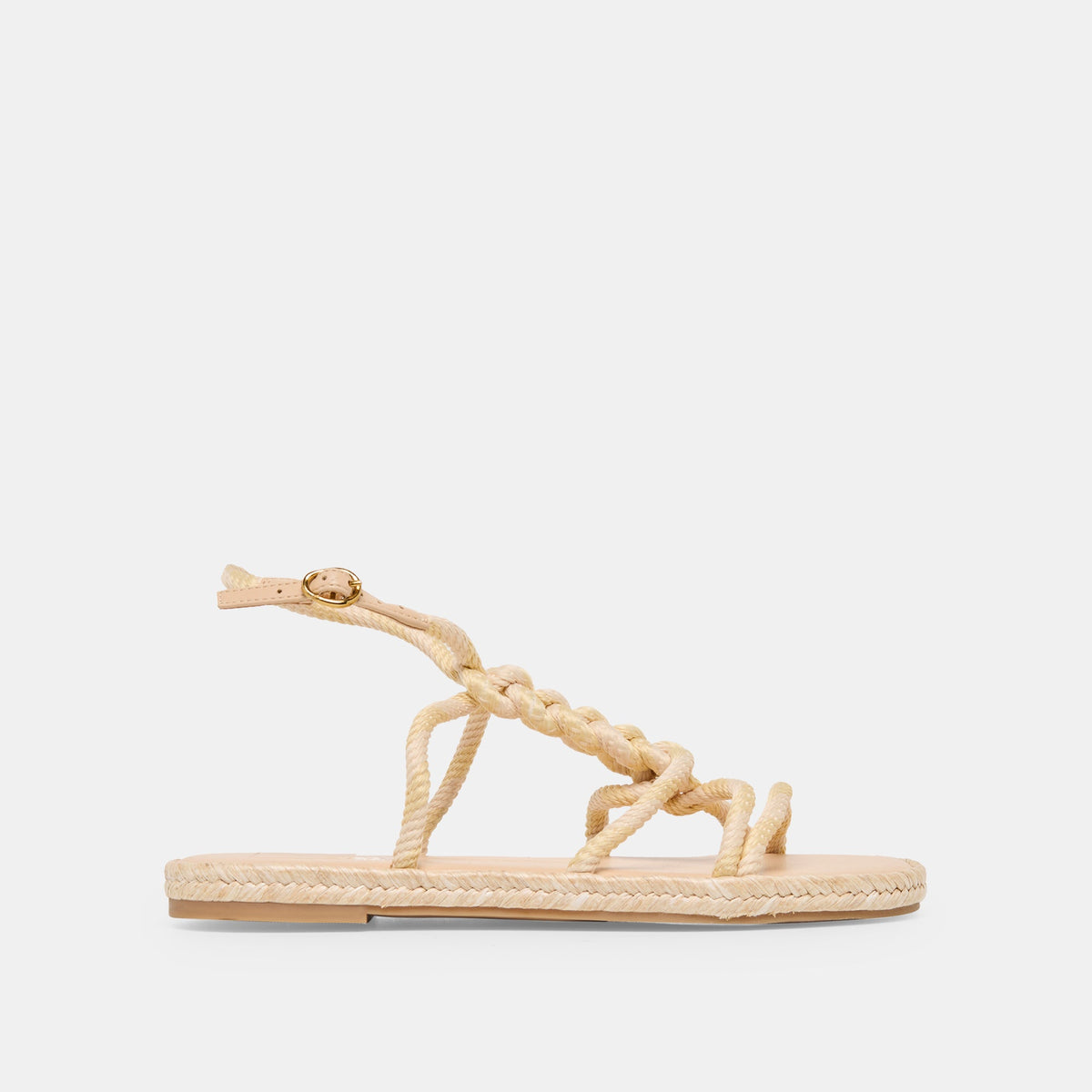 ELYANA Natural Multi Rope Raffia Strappy Sandals / Dolce Vita