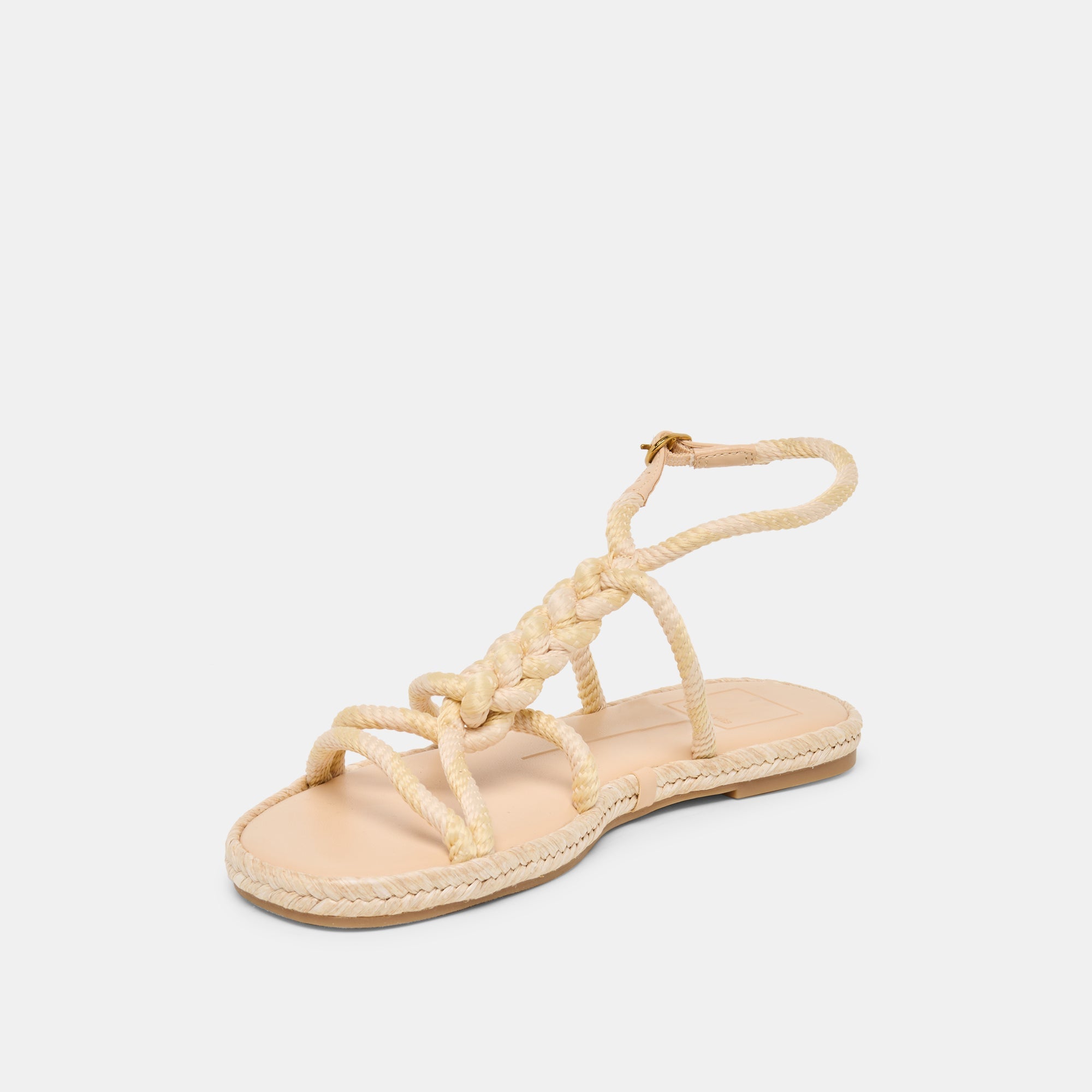 ELYANA Natural Multi Rope Raffia Strappy Sandals / Dolce Vita