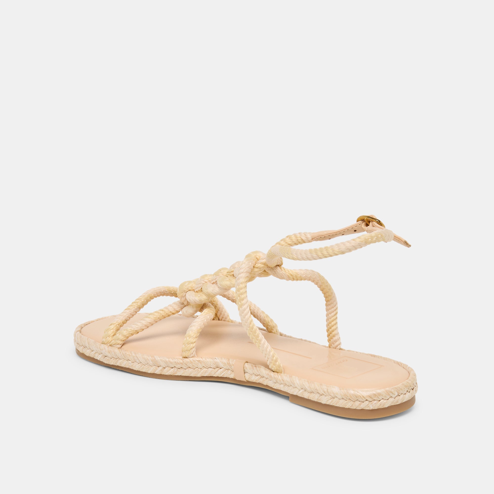 ELYANA Natural Multi Rope Raffia Strappy Sandals / Dolce Vita
