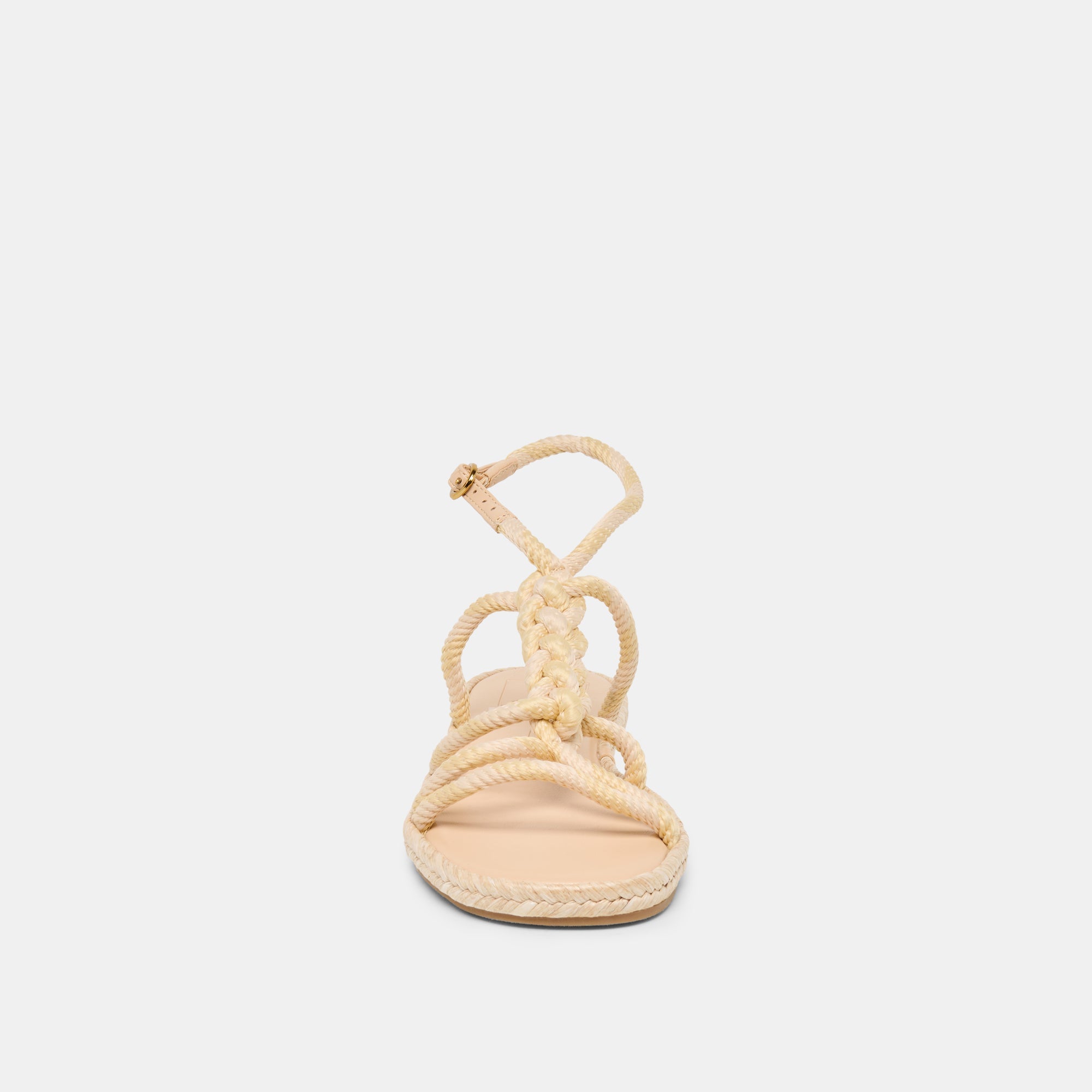 ELYANA Natural Multi Rope Raffia Strappy Sandals / Dolce Vita