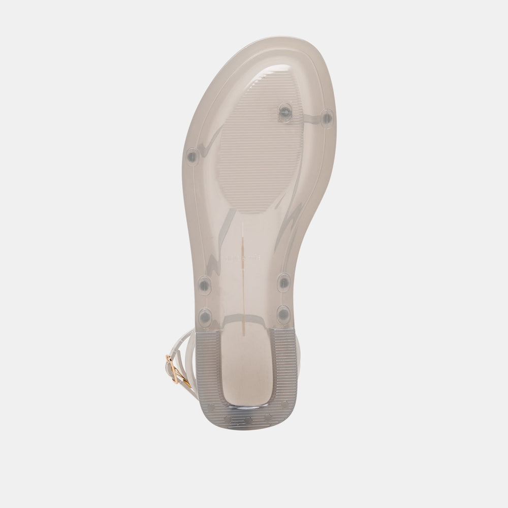 Kenley Vinyl Smoke Jelly Sandals / Dolce Vita