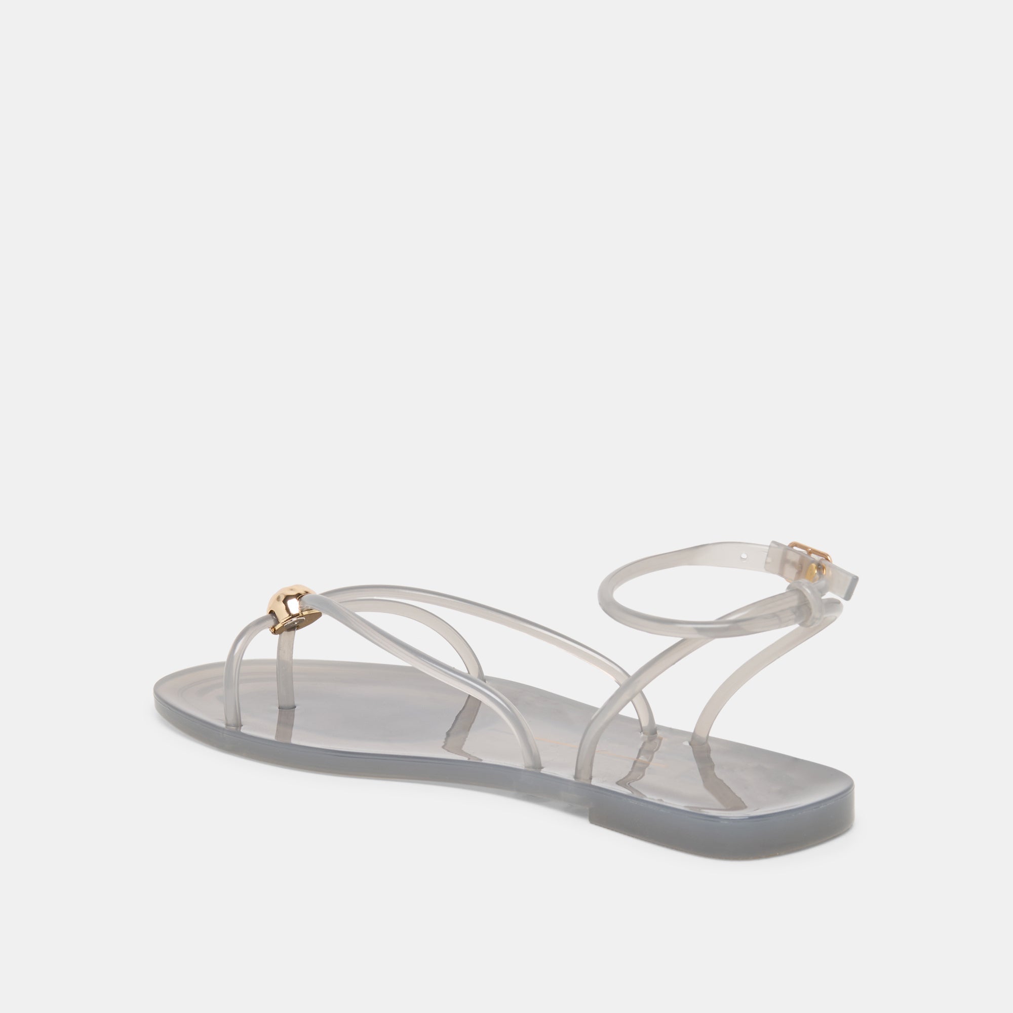 Kenley Vinyl Smoke Jelly Sandals / Dolce Vita
