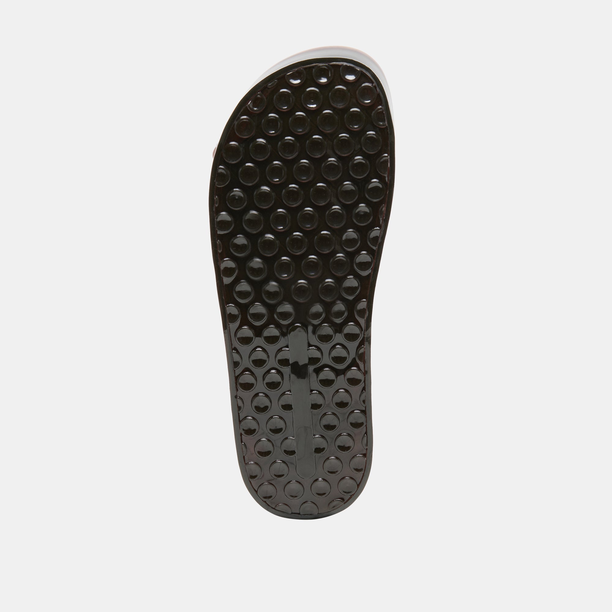 JULIO X Chocolate Vinyl Jelly Platform Sandals / Dolce Vita