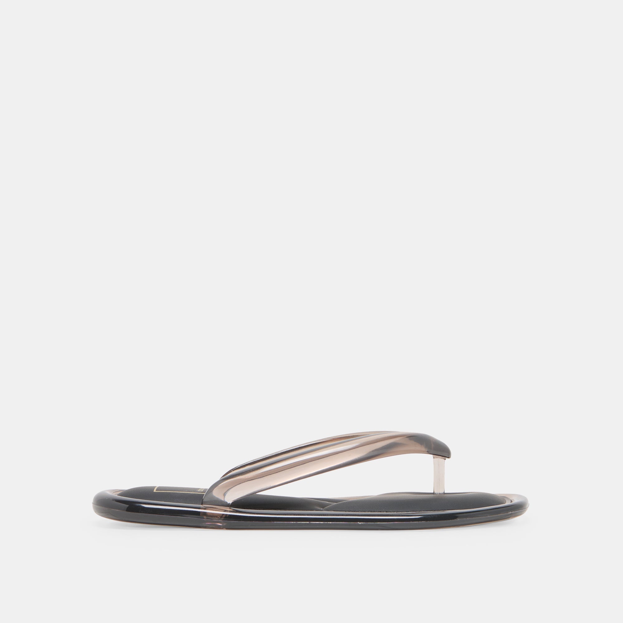 JOZEY Black Jelly Flip-Flop Sandals / Dolce Vita