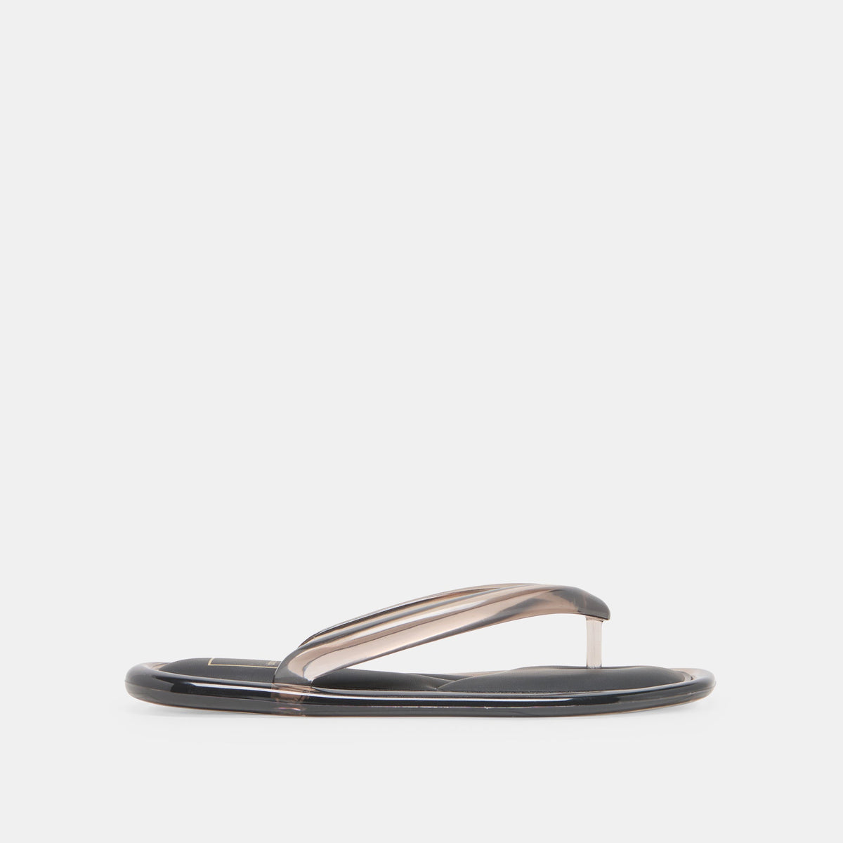 JOZEY Black Jelly Flip-Flop Sandals / Dolce Vita