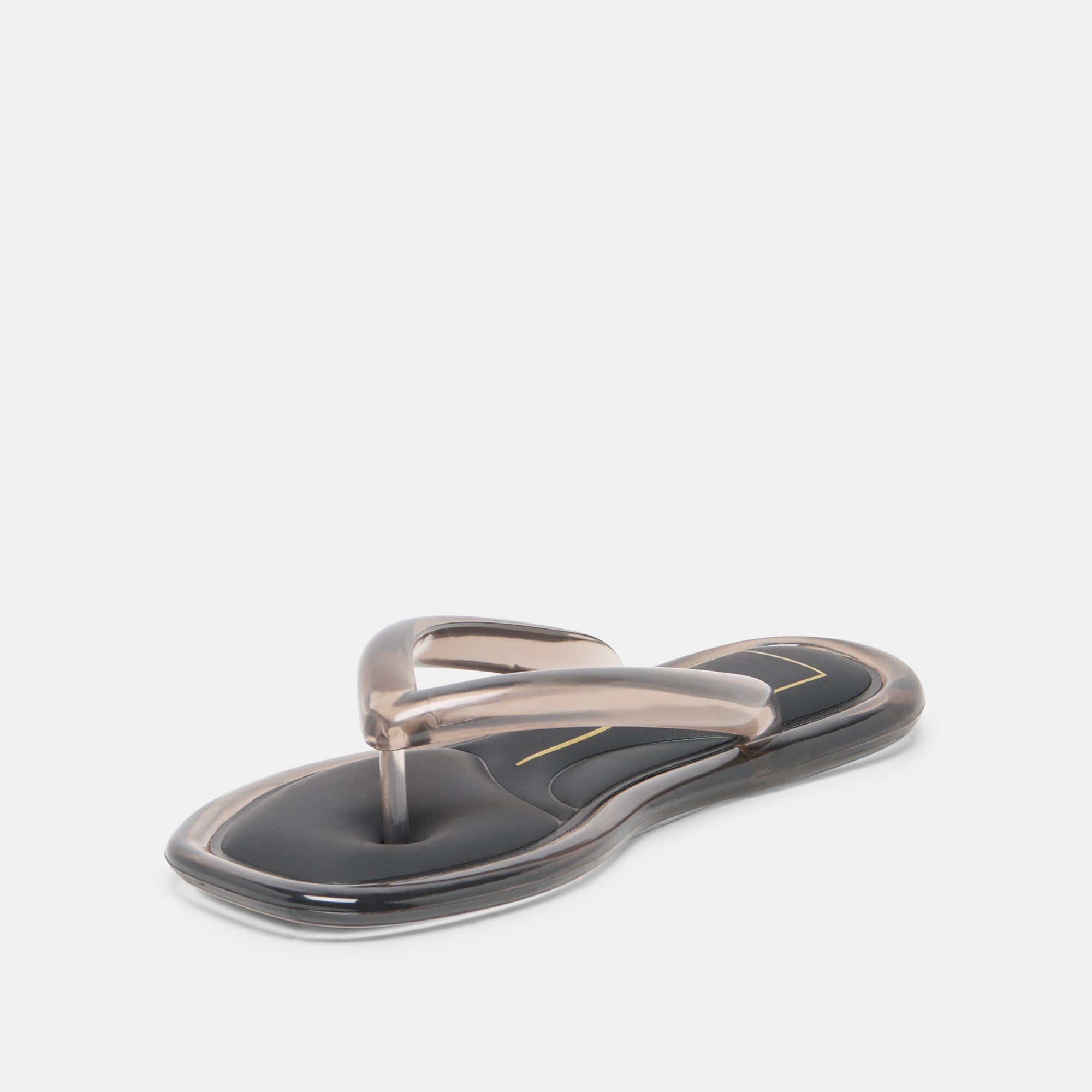 JOZEY Black Jelly Flip-Flop Sandals / Dolce Vita