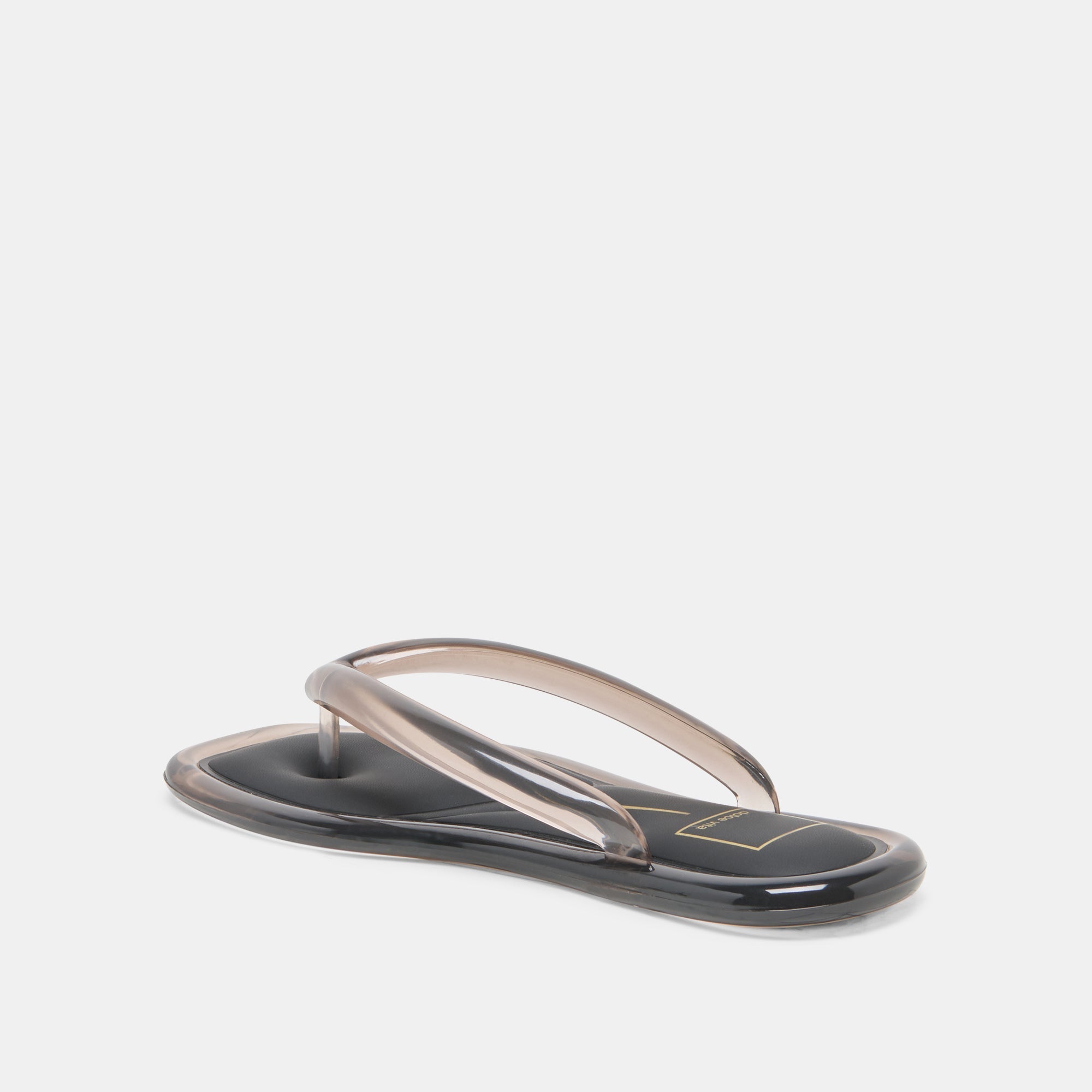 JOZEY Black Jelly Flip-Flop Sandals / Dolce Vita