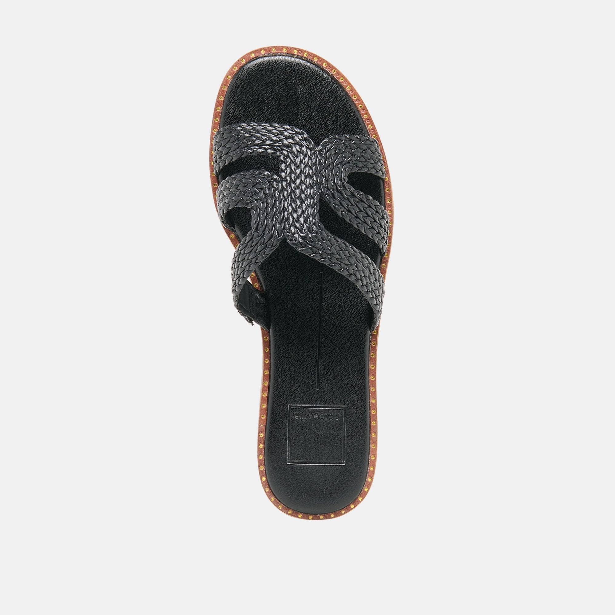 EMON Black Stella Slide Open-Toe Sandals / Dolce Vita