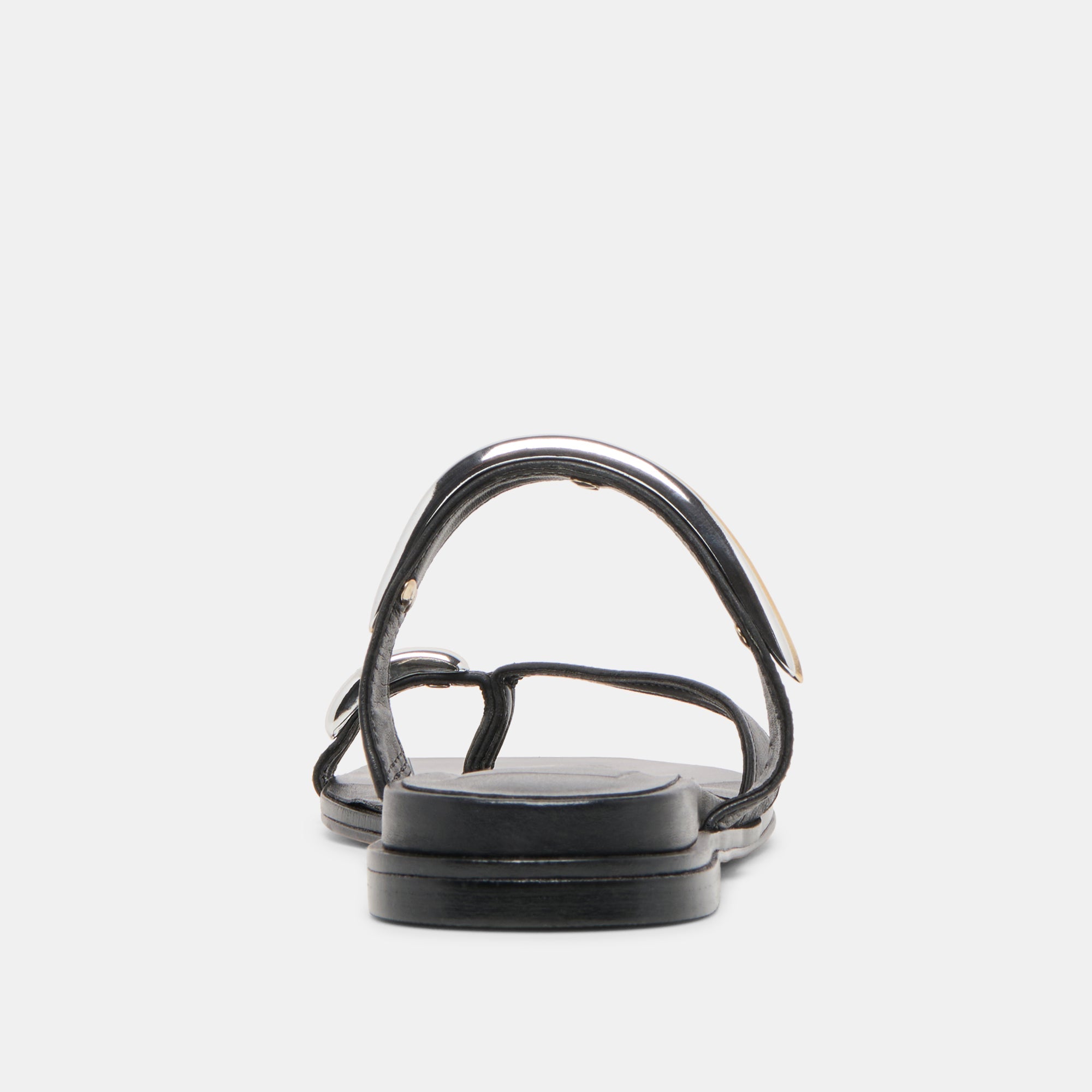Tarina Black Leather Sandals / Dolce Vita