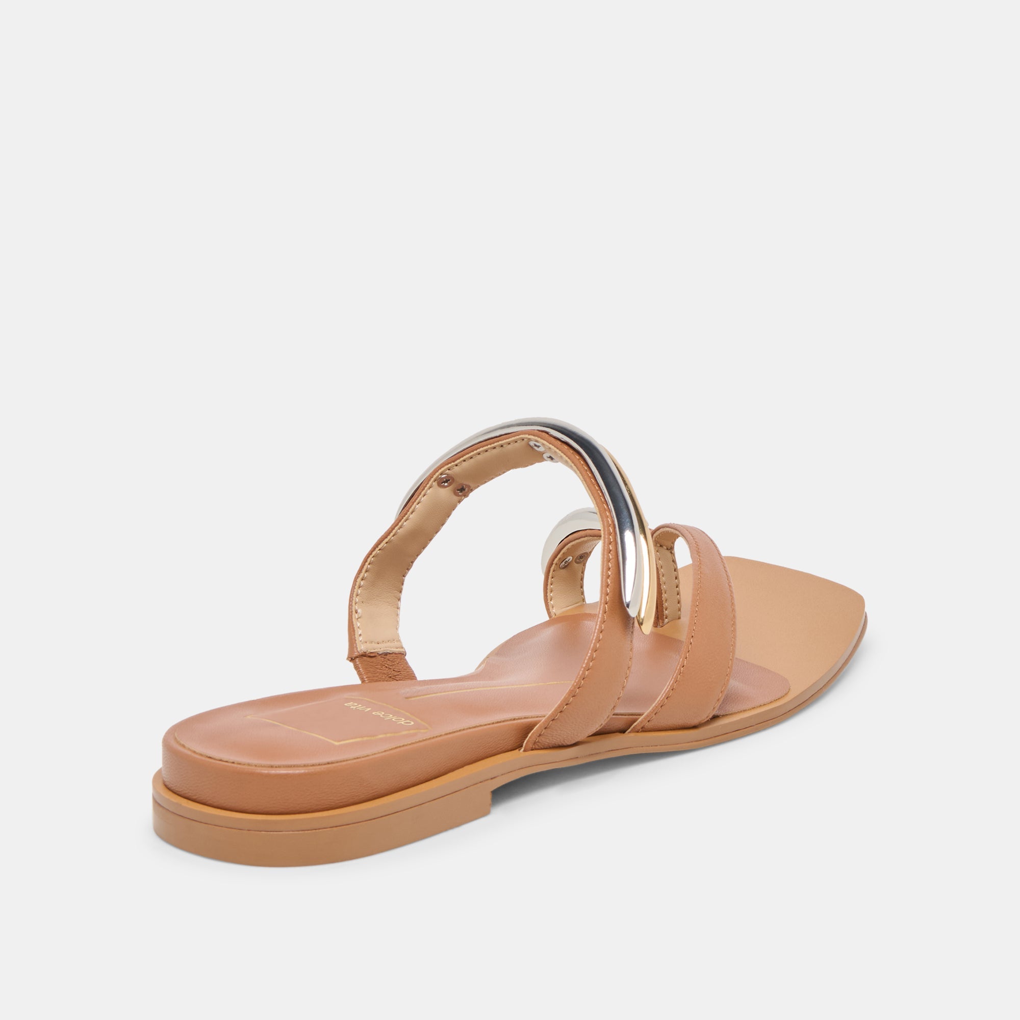 Tarina Caramel Leather Sandals / Dolce Vita