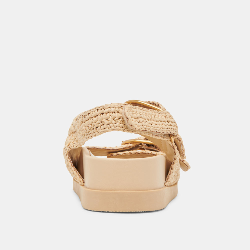 STARLA CROCHET SANDALS NATURAL KNIT
 – Dolce Vita / Dolce Vita