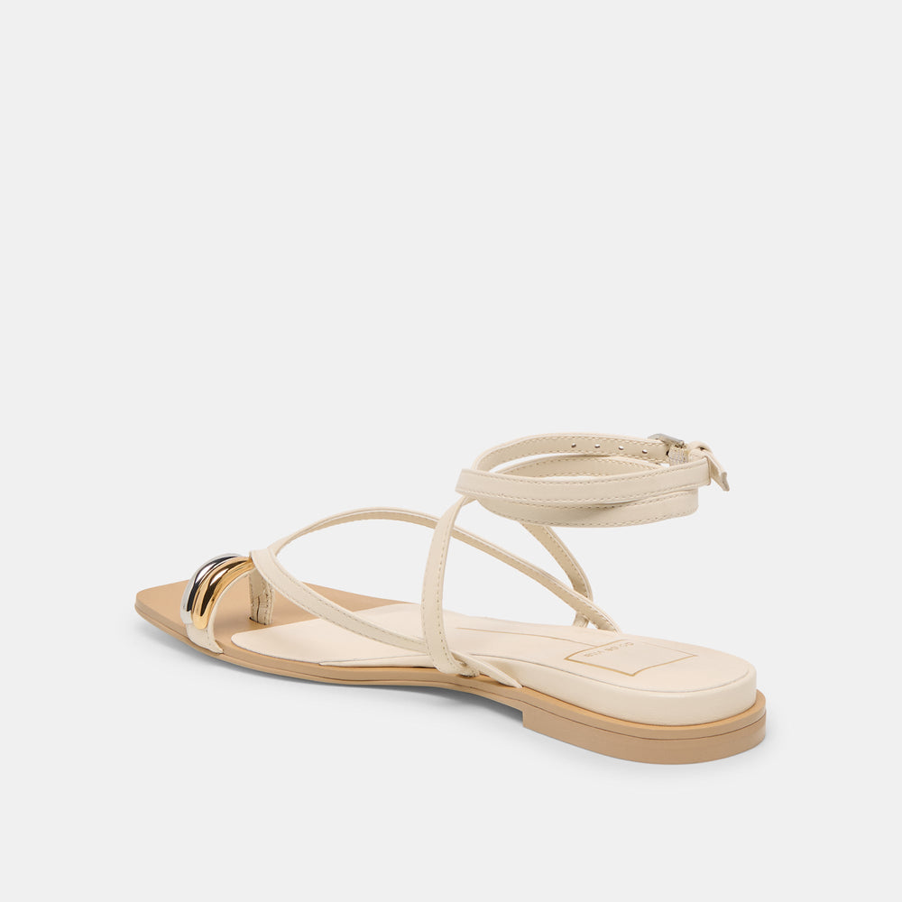 Tyrice Bone Leather Sandals / Dolce Vita