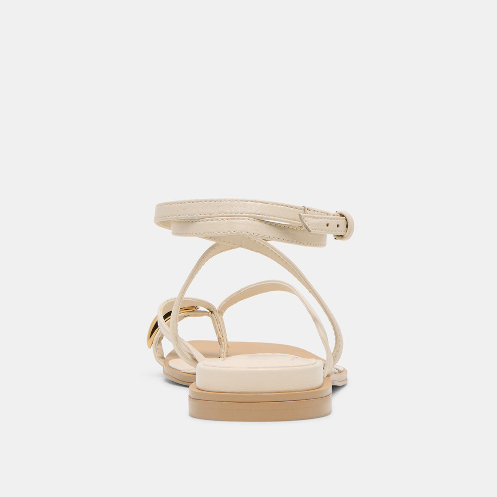 Tyrice Bone Leather Sandals / Dolce Vita