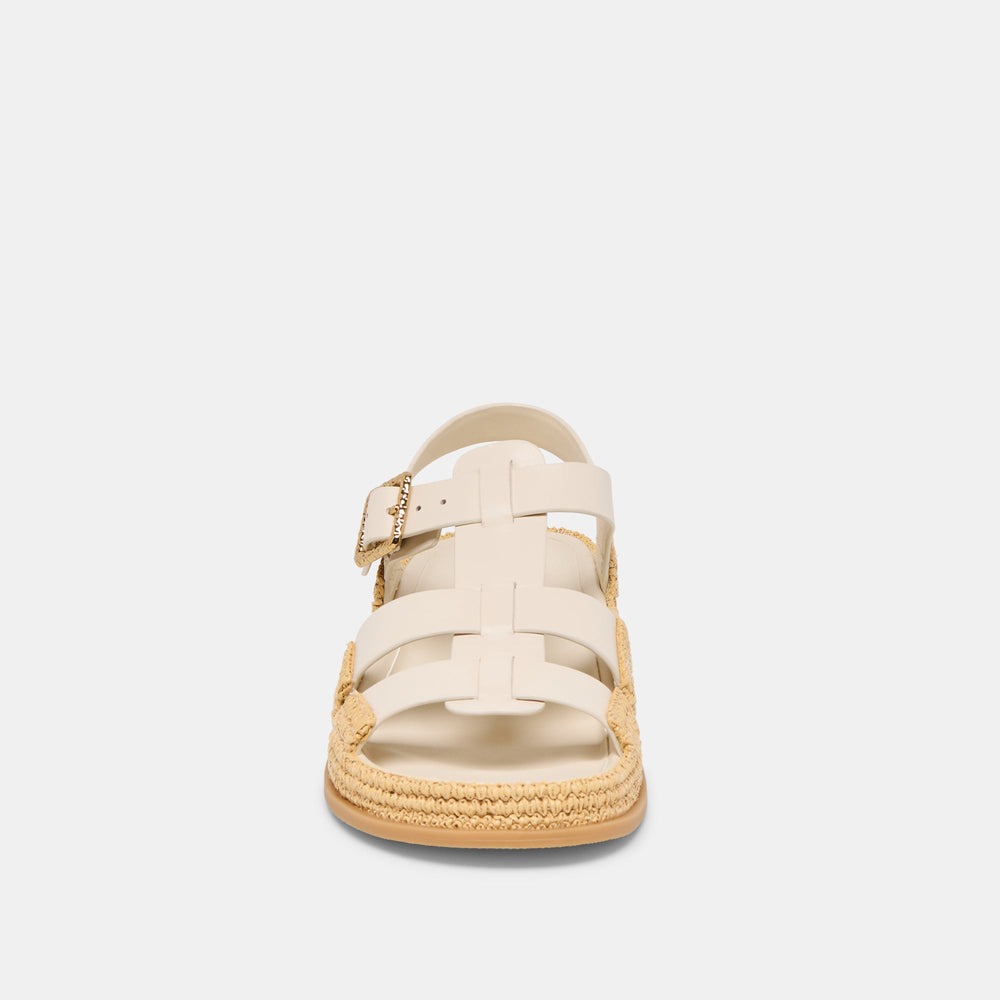Shenna Bone Leather Sandals / Dolce Vita