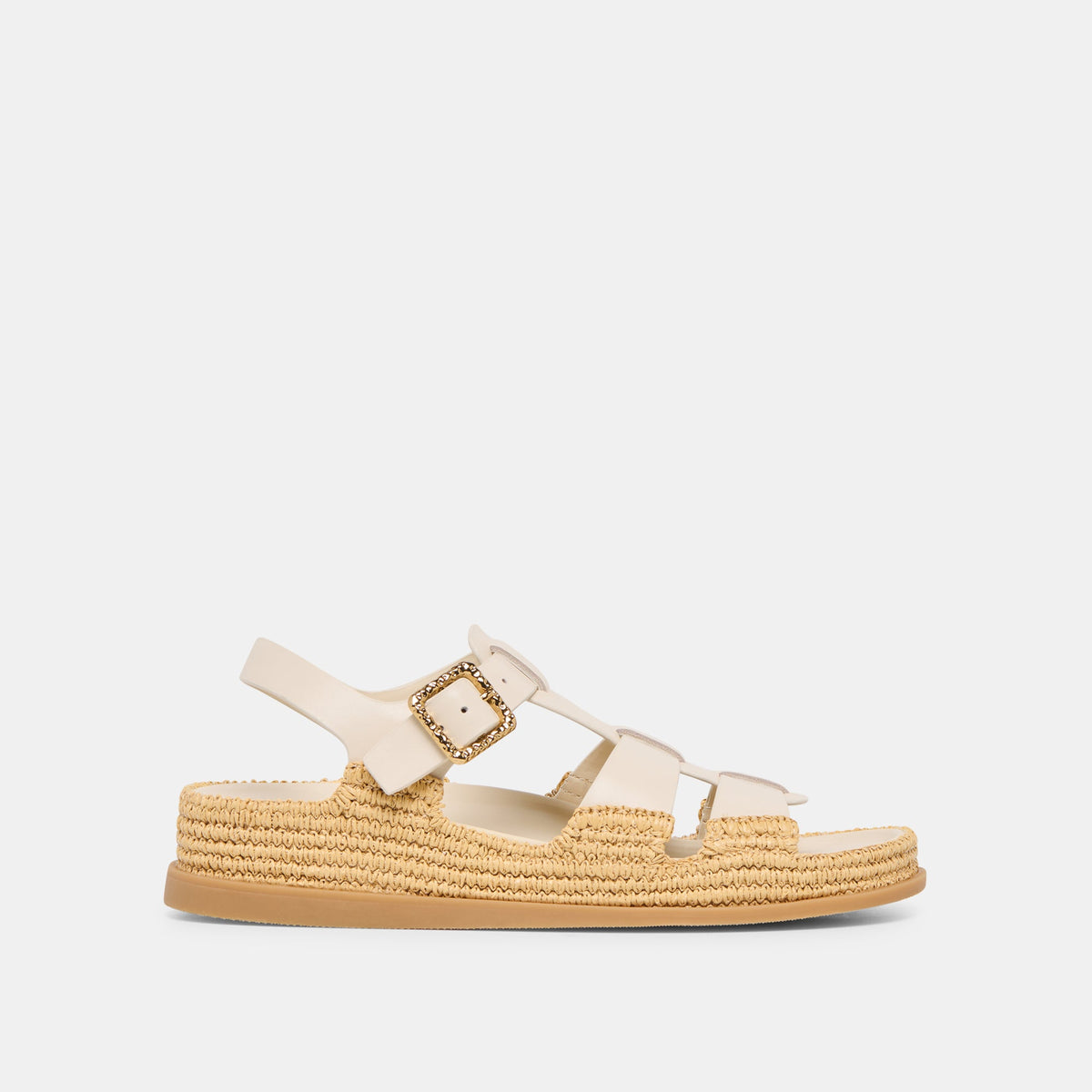 Shenna Bone Leather Sandals / Dolce Vita