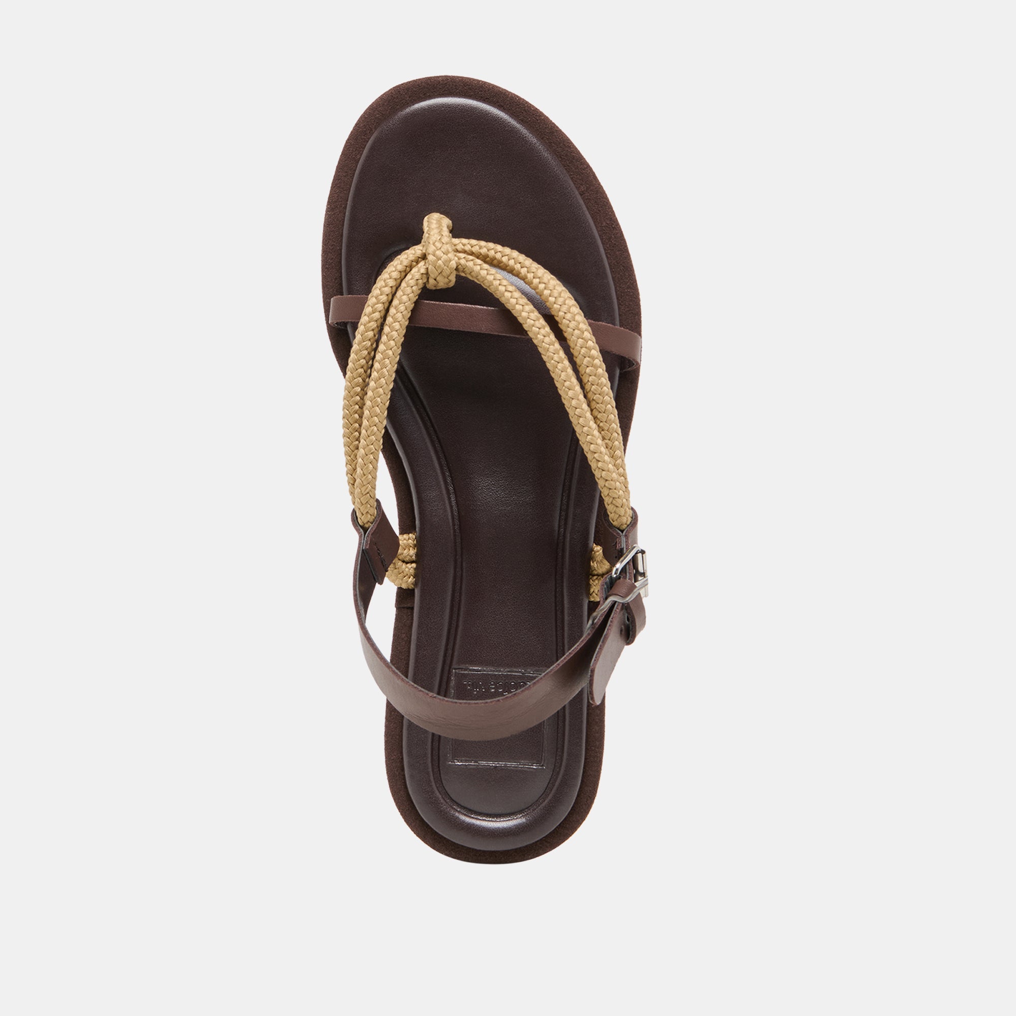 Reed Dk Brown Leather Sandals / Dolce Vita