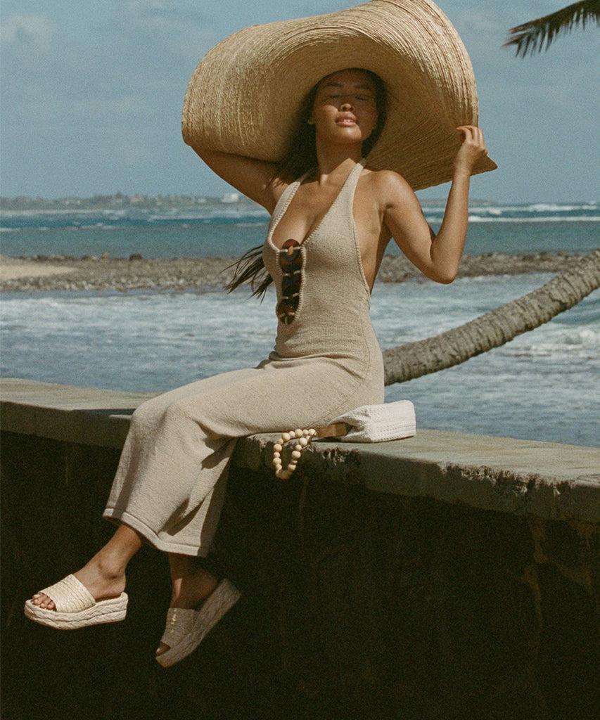 Chavi Sandals in Lt. Natural Raffia - Dolce Vita Shoes / Dolce Vita