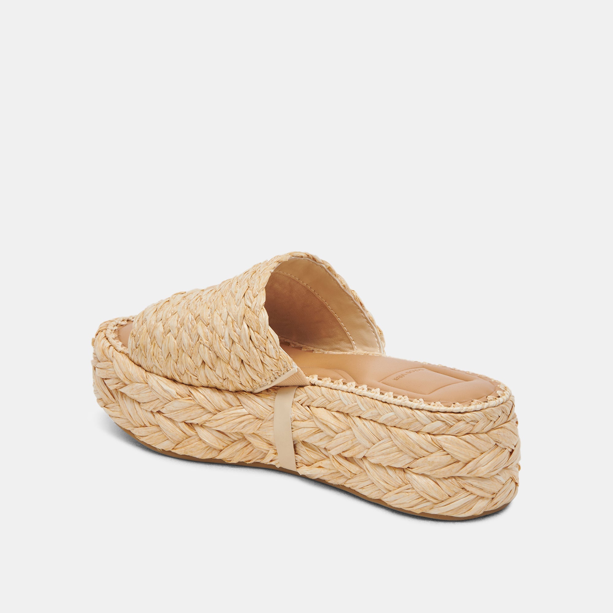 Chavi Sandals in Lt. Natural Raffia - Dolce Vita Shoes / Dolce Vita