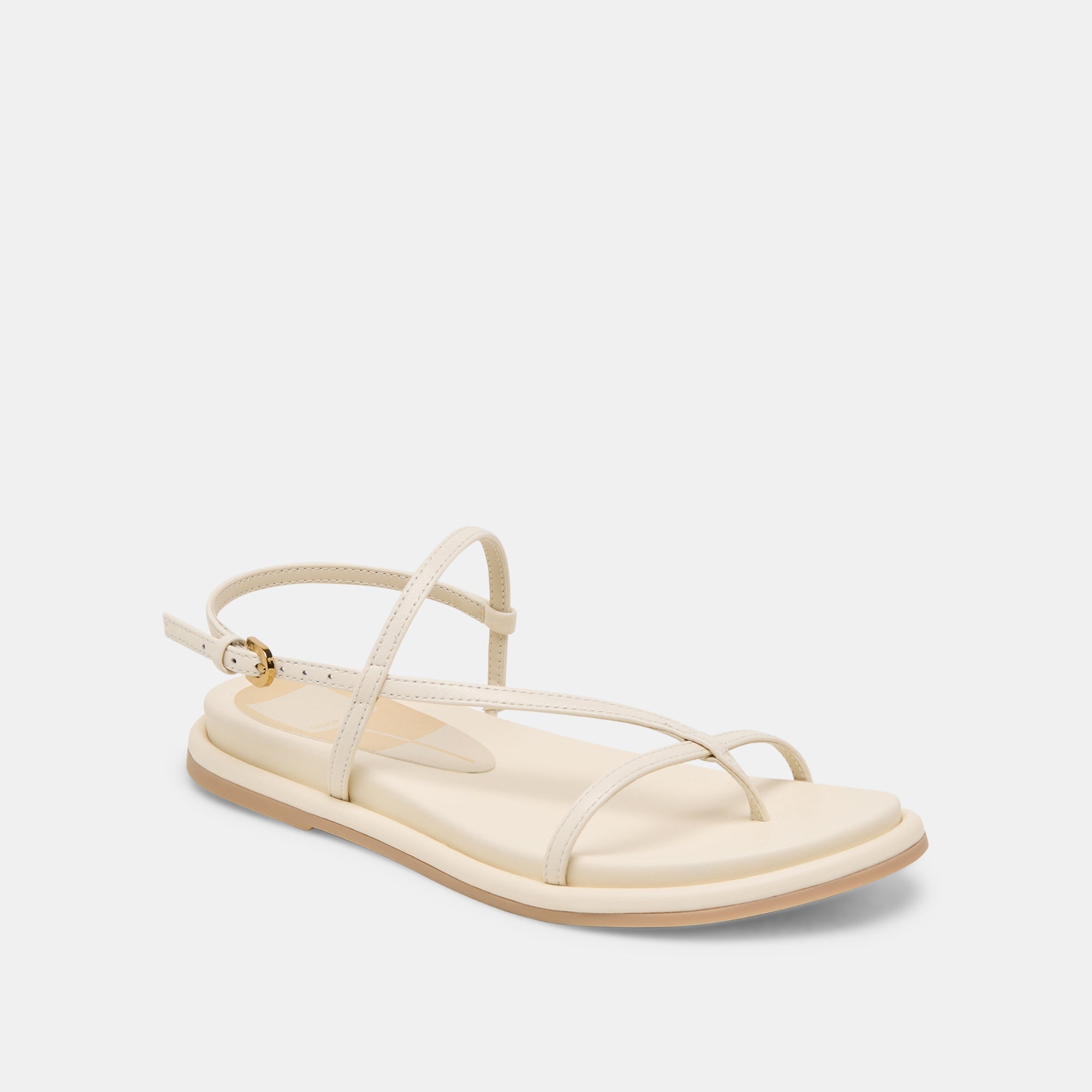 Dallen Off White Leather Sandals / Dolce Vita