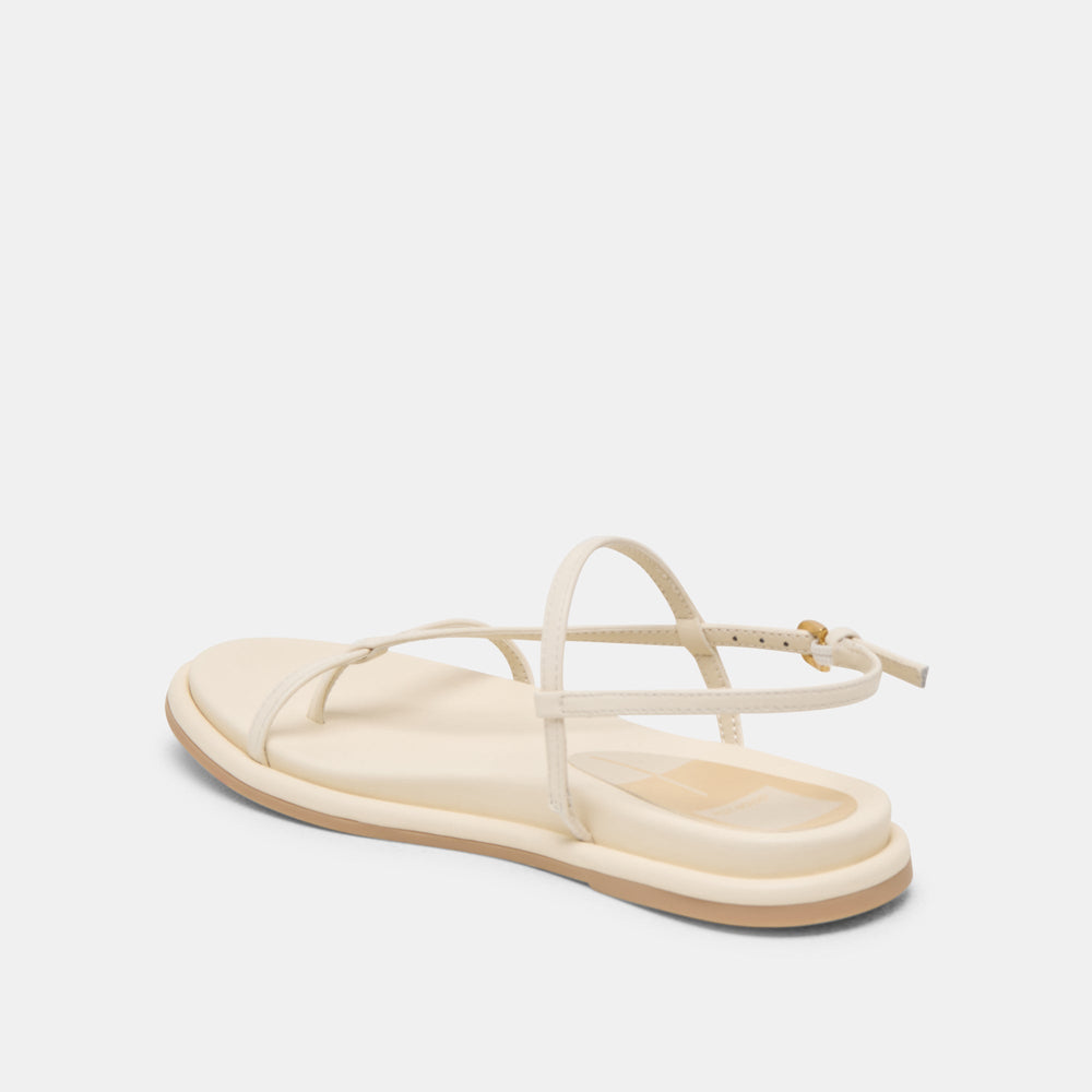 Dallen Off White Leather Sandals / Dolce Vita