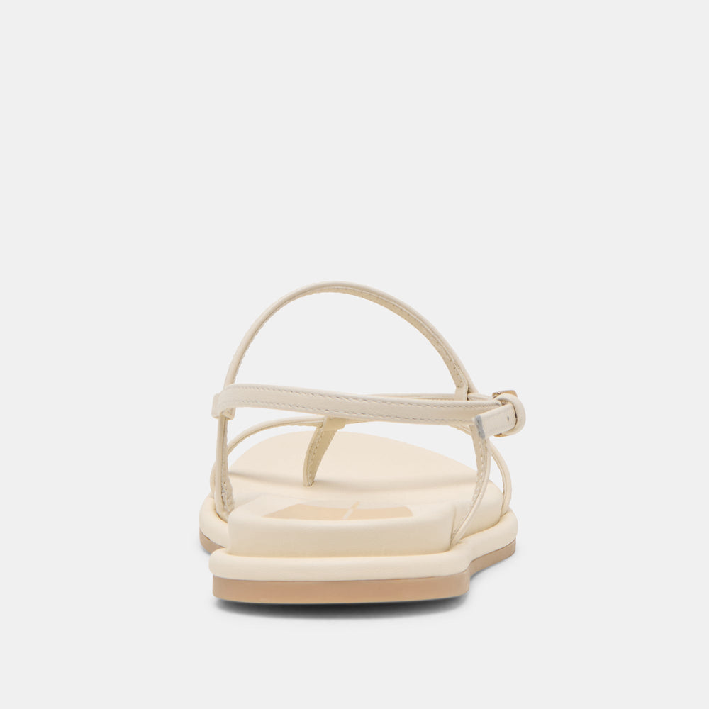 Dallen Off White Leather Sandals / Dolce Vita