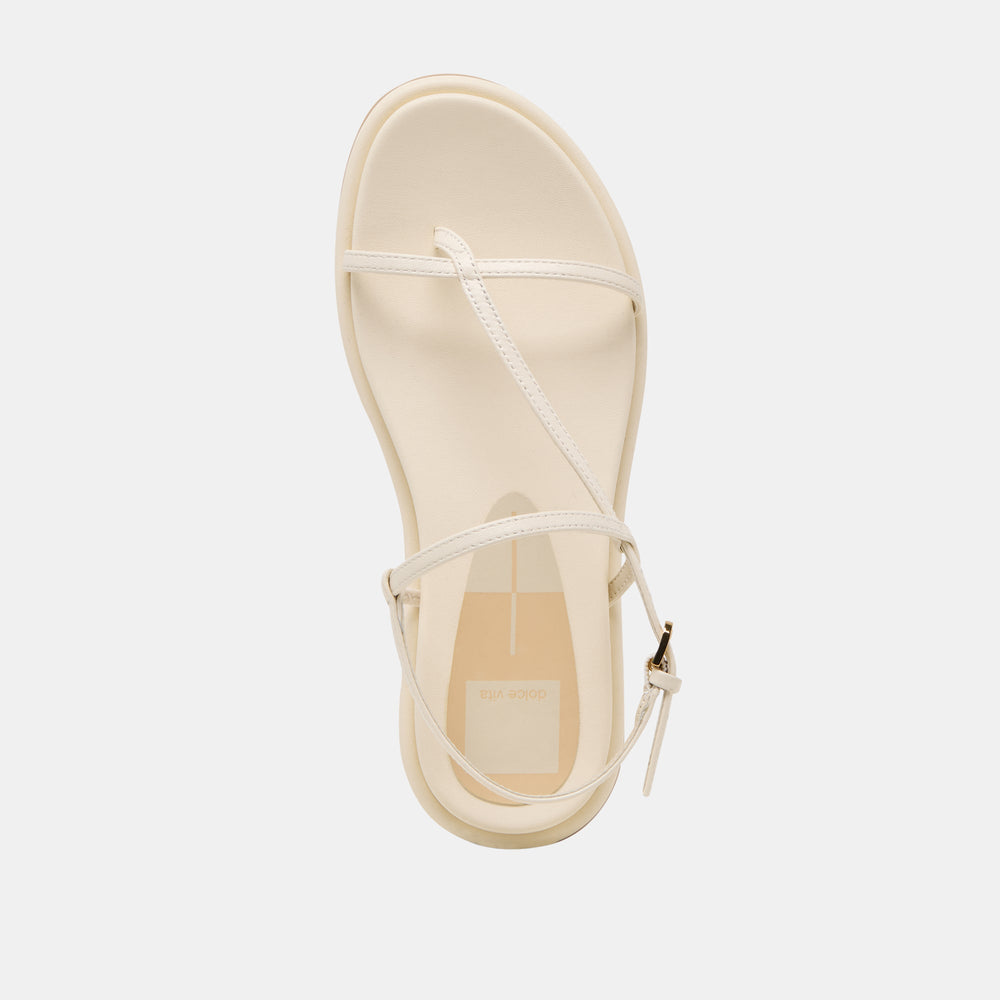 Dallen Off White Leather Sandals / Dolce Vita