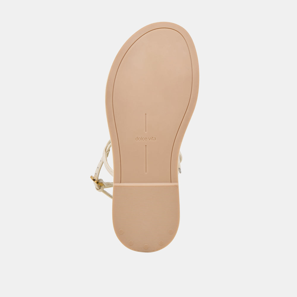 Dallen Off White Leather Sandals / Dolce Vita