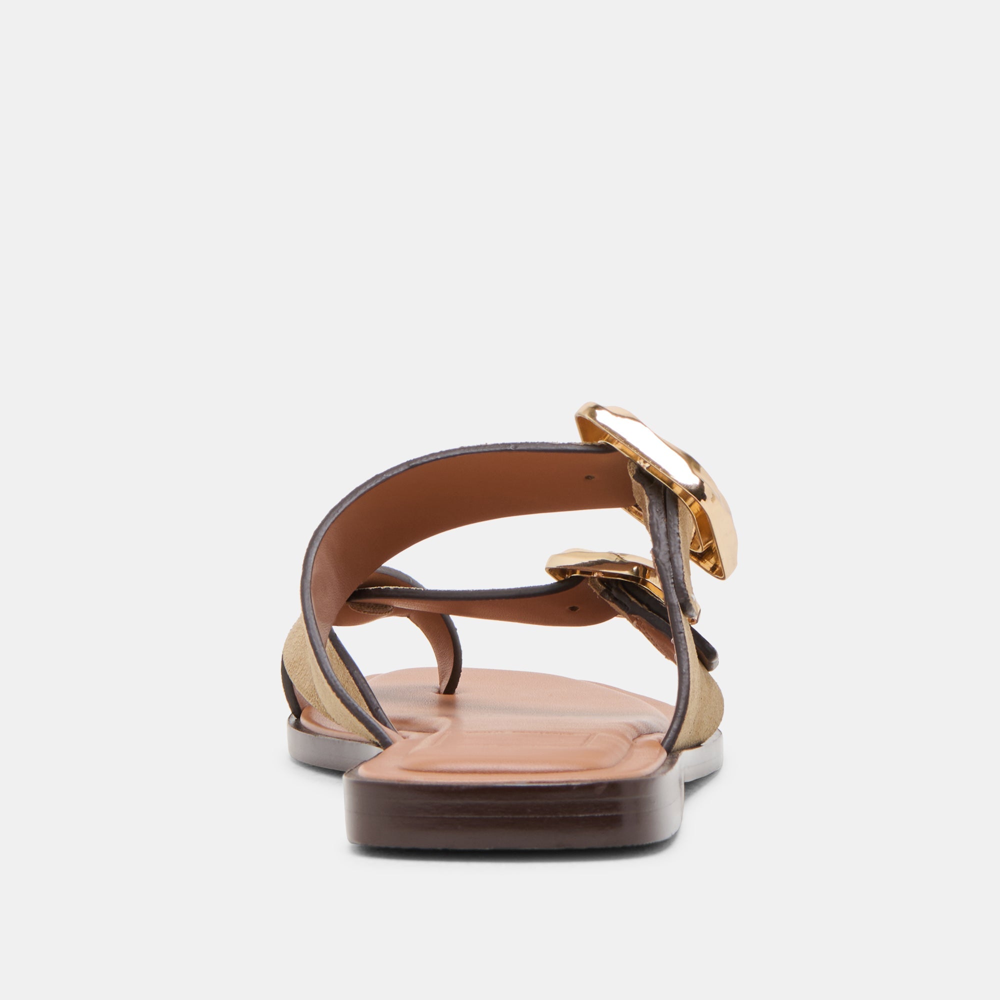 Shore Taupe Suede Sandals / Dolce Vita