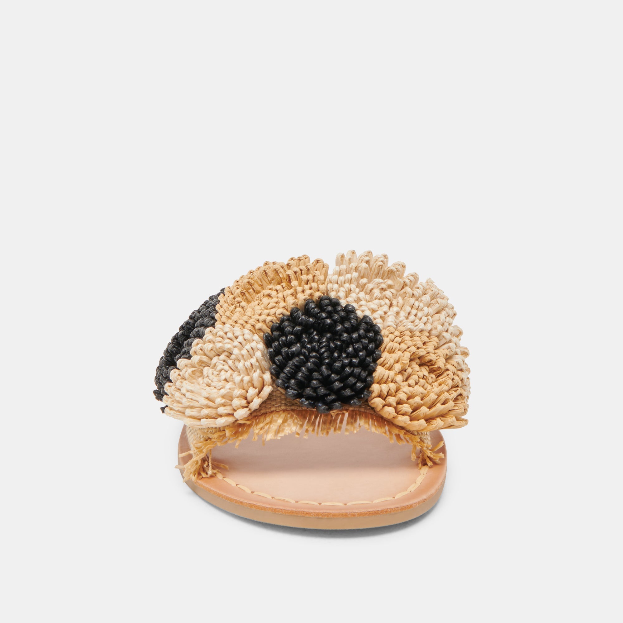 DANELA SANDALS BLACK NATURAL RAFFIA
 – Dolce Vita / Dolce Vita