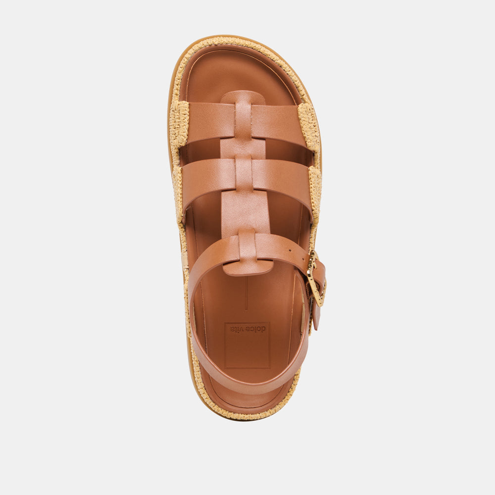Shenna Saddle Leather Sandals / Dolce Vita