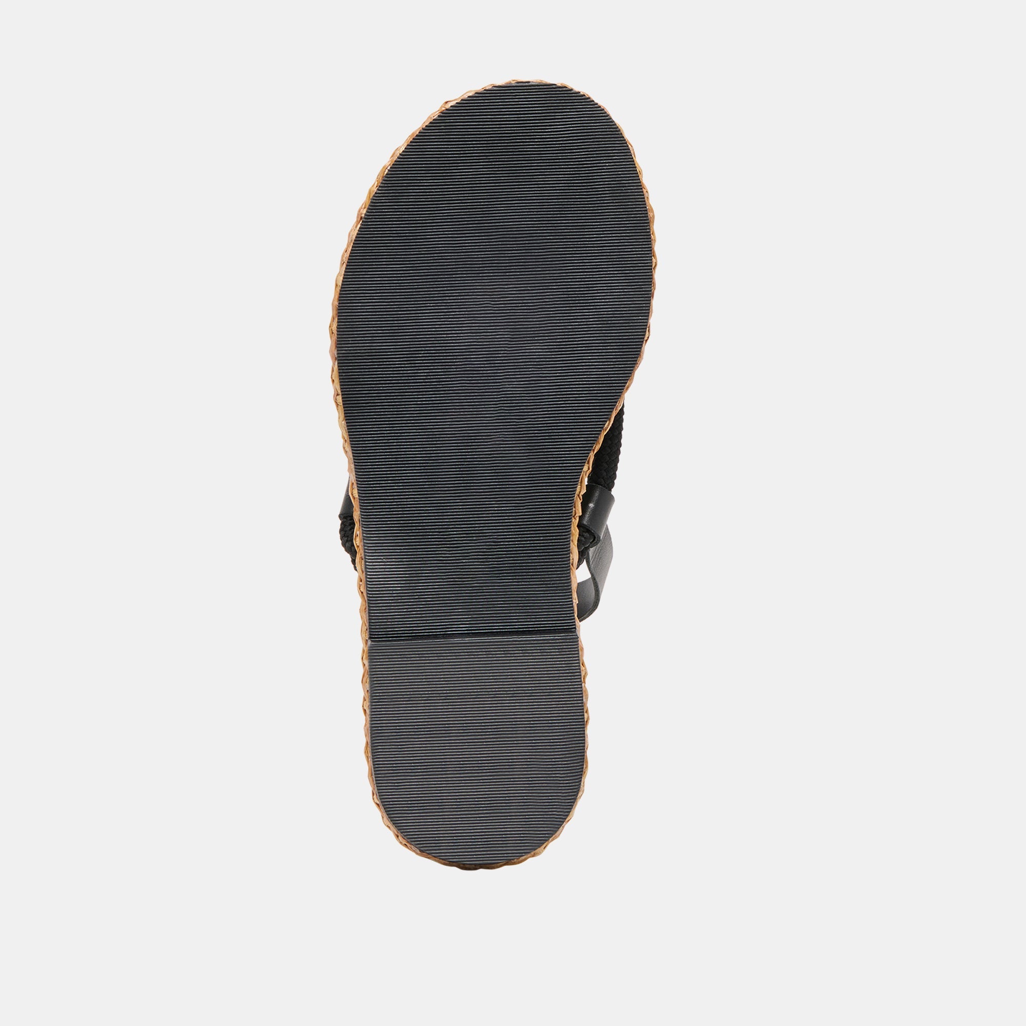 Reed Black Leather Sandals / Dolce Vita