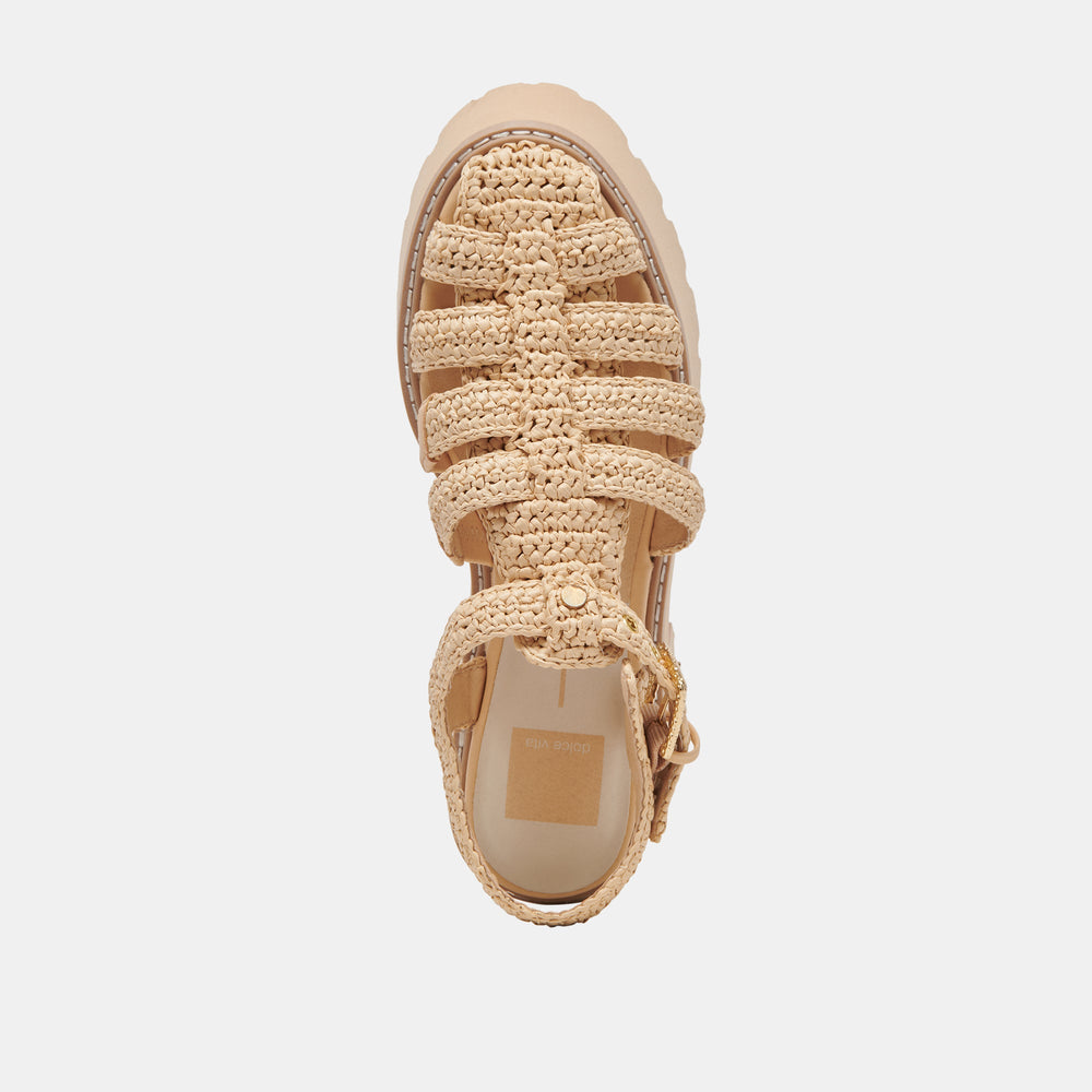 LASLY SANDALS NATURAL KNIT
 – Dolce Vita / Dolce Vita