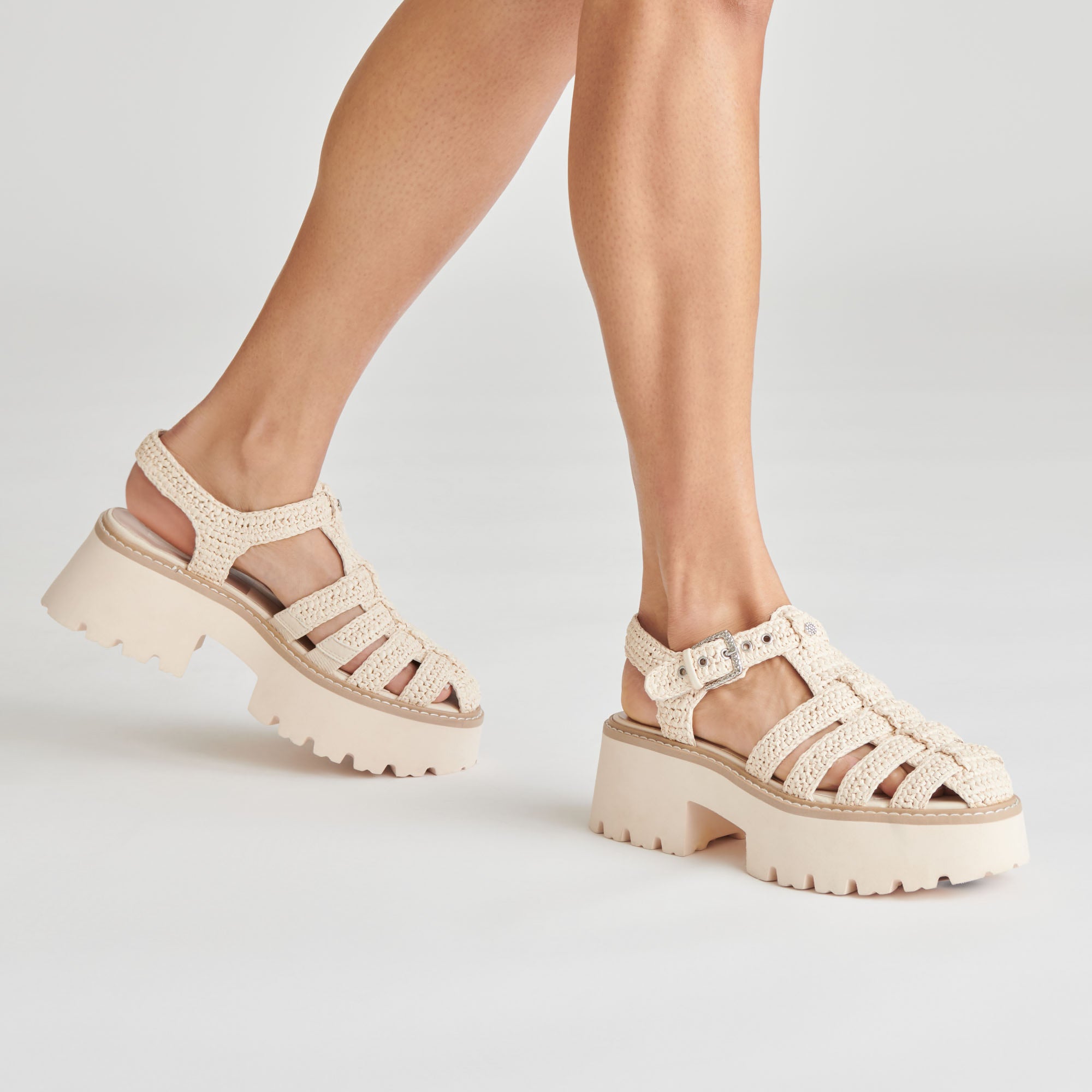 LASLY SANDALS OATMEAL KNIT
 – Dolce Vita / Dolce Vita