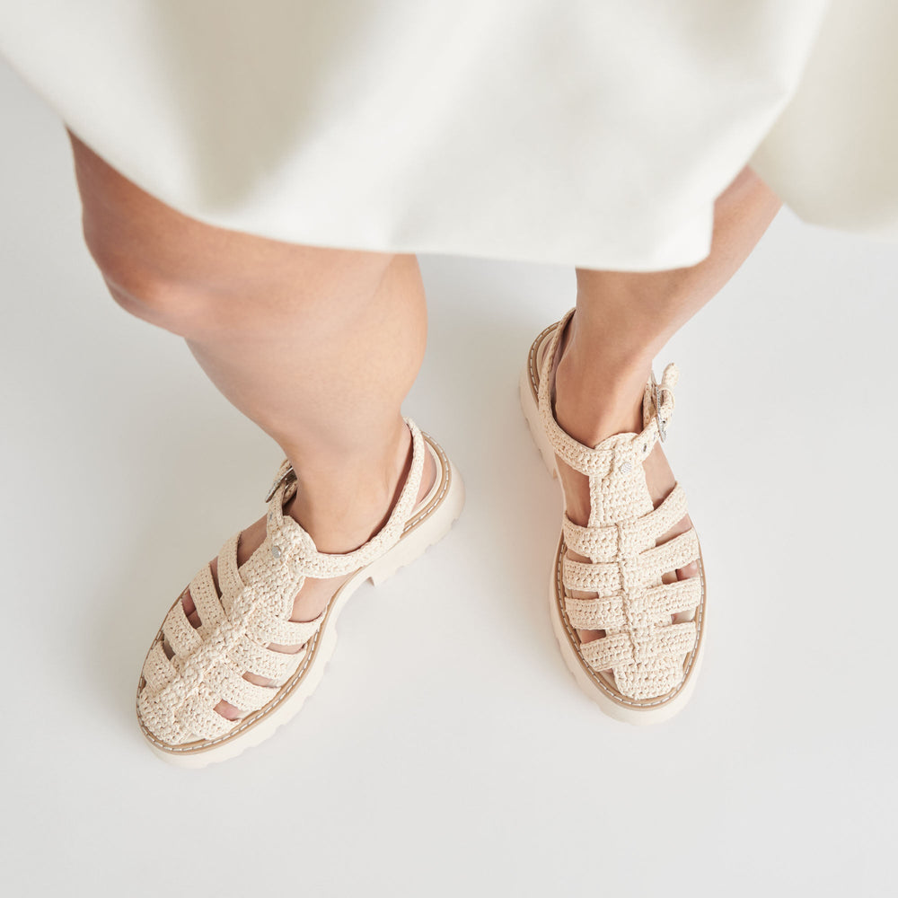 LASLY SANDALS OATMEAL KNIT
 – Dolce Vita / Dolce Vita