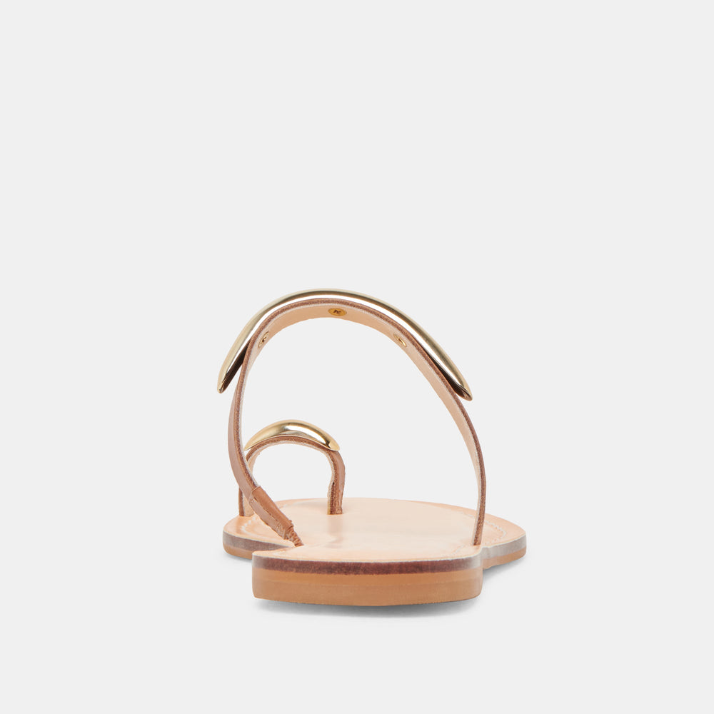 WINK WIDE SANDALS SADDLE LEATHER
 – Dolce Vita / Dolce Vita